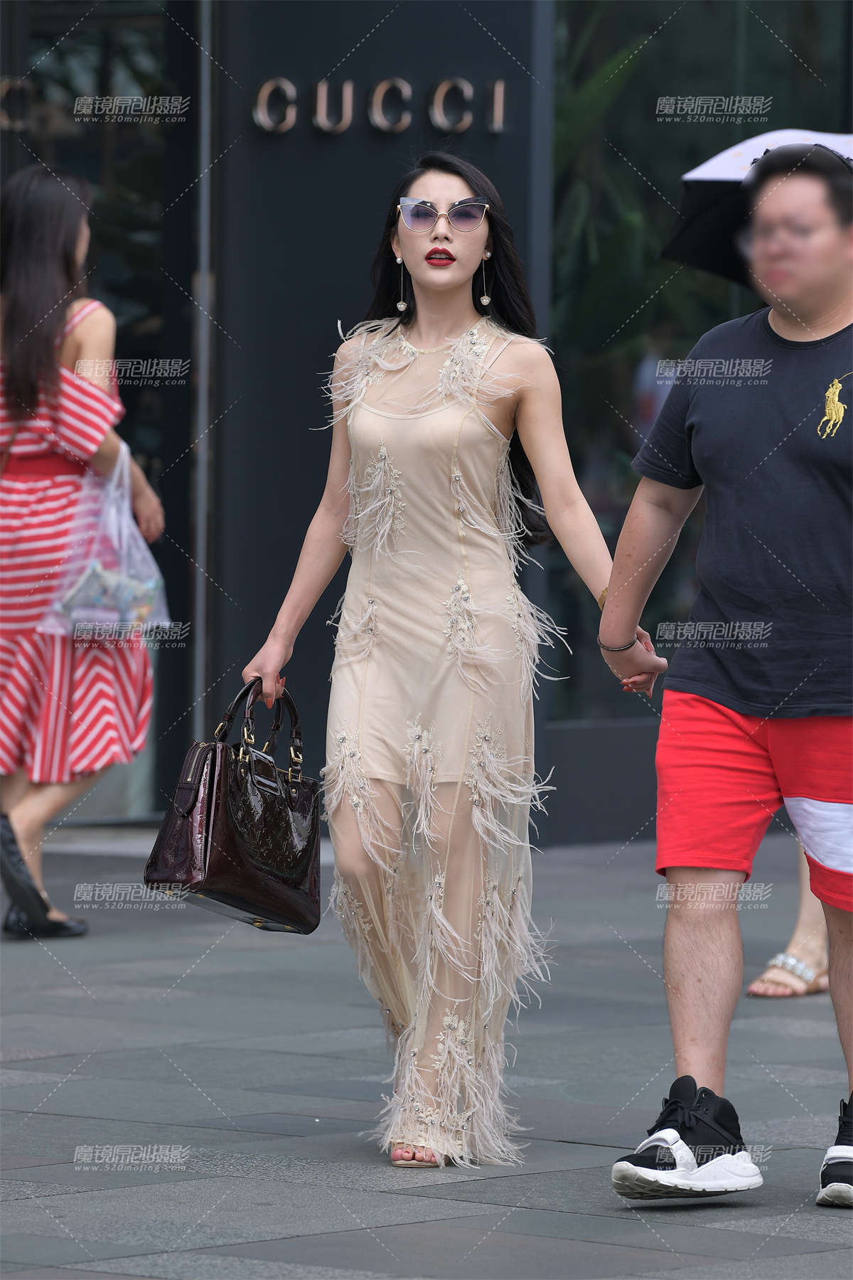 高挑美女__-日更街拍