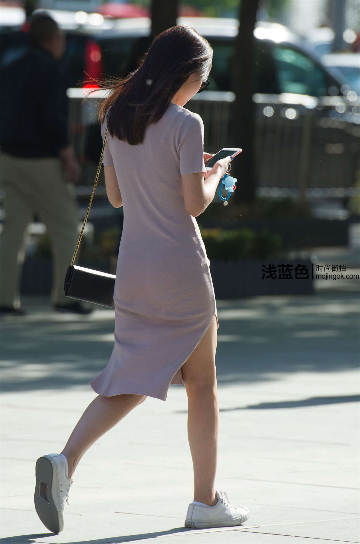 图片[2]-贴身针织裙（23p）-日更街拍