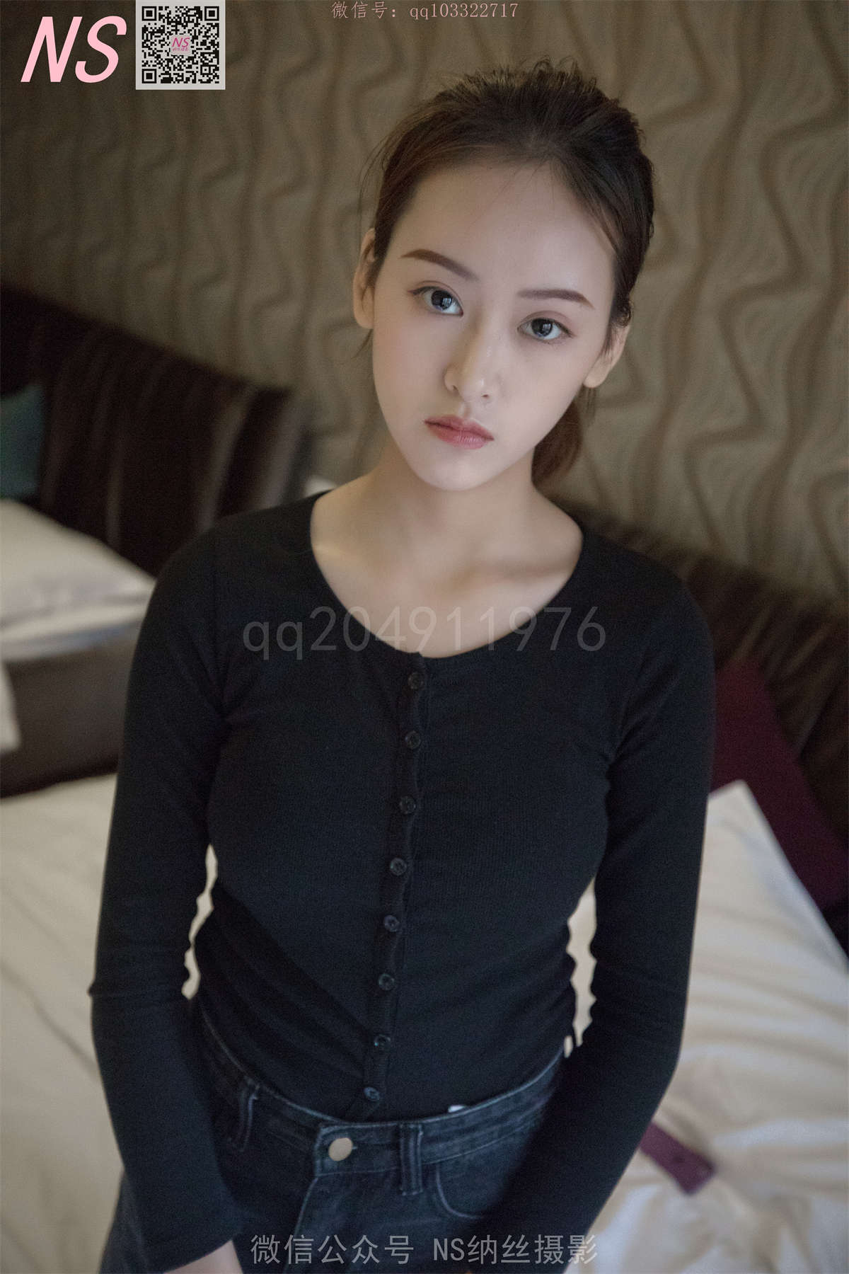 纳丝摄影No.158 张甜 复古丝-日更街拍