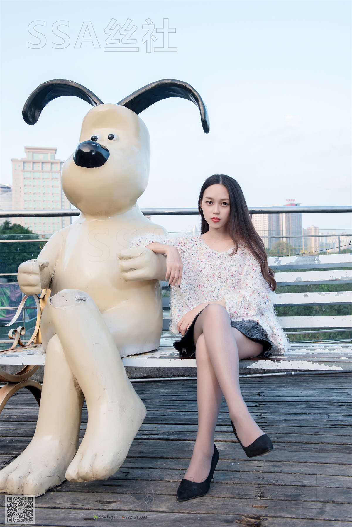 SSA丝社 NO.062 西西 美丽冻人街拍-日更街拍
