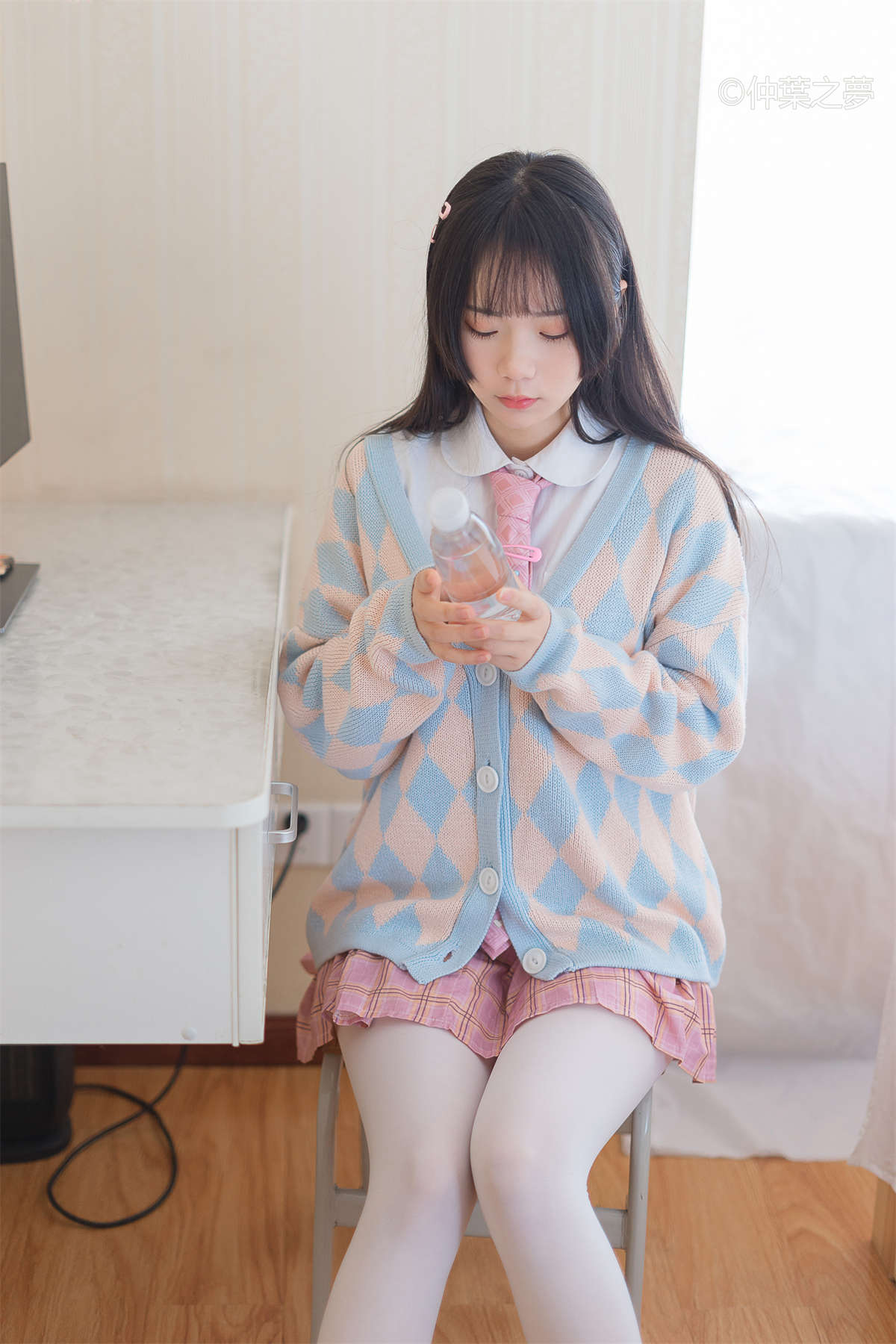 图片[2]-轻兰映画 Grand.007 日系白丝妹妹的性感-日更街拍