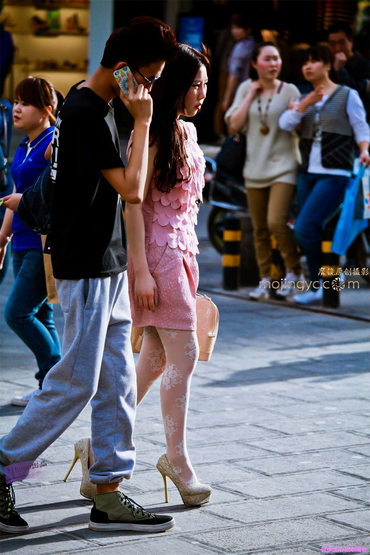 李欢原创-白丝，美女（10P）-日更街拍