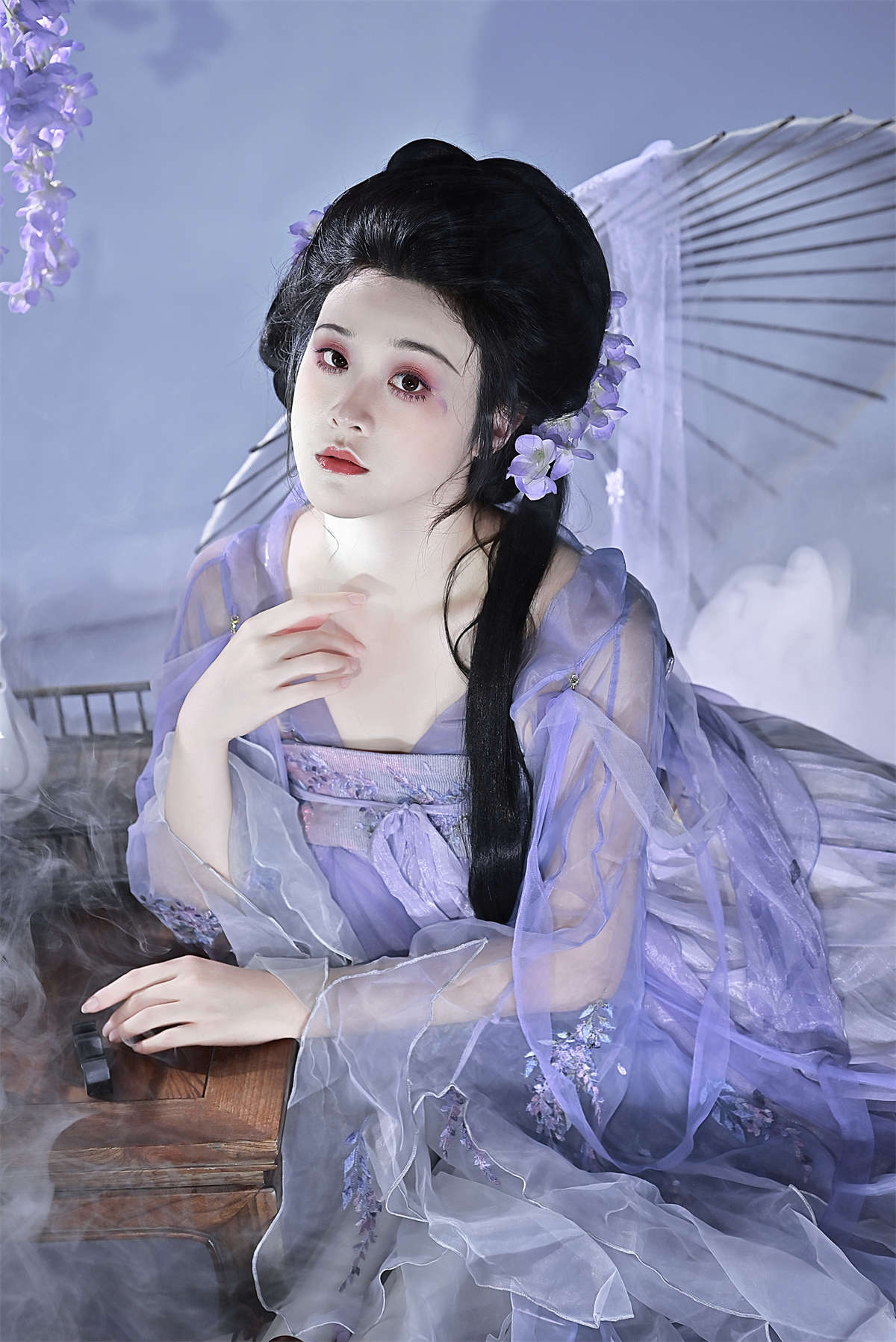 YITUYU艺图语 2023.09.10 紫藤少女 神赐杏杏插图1