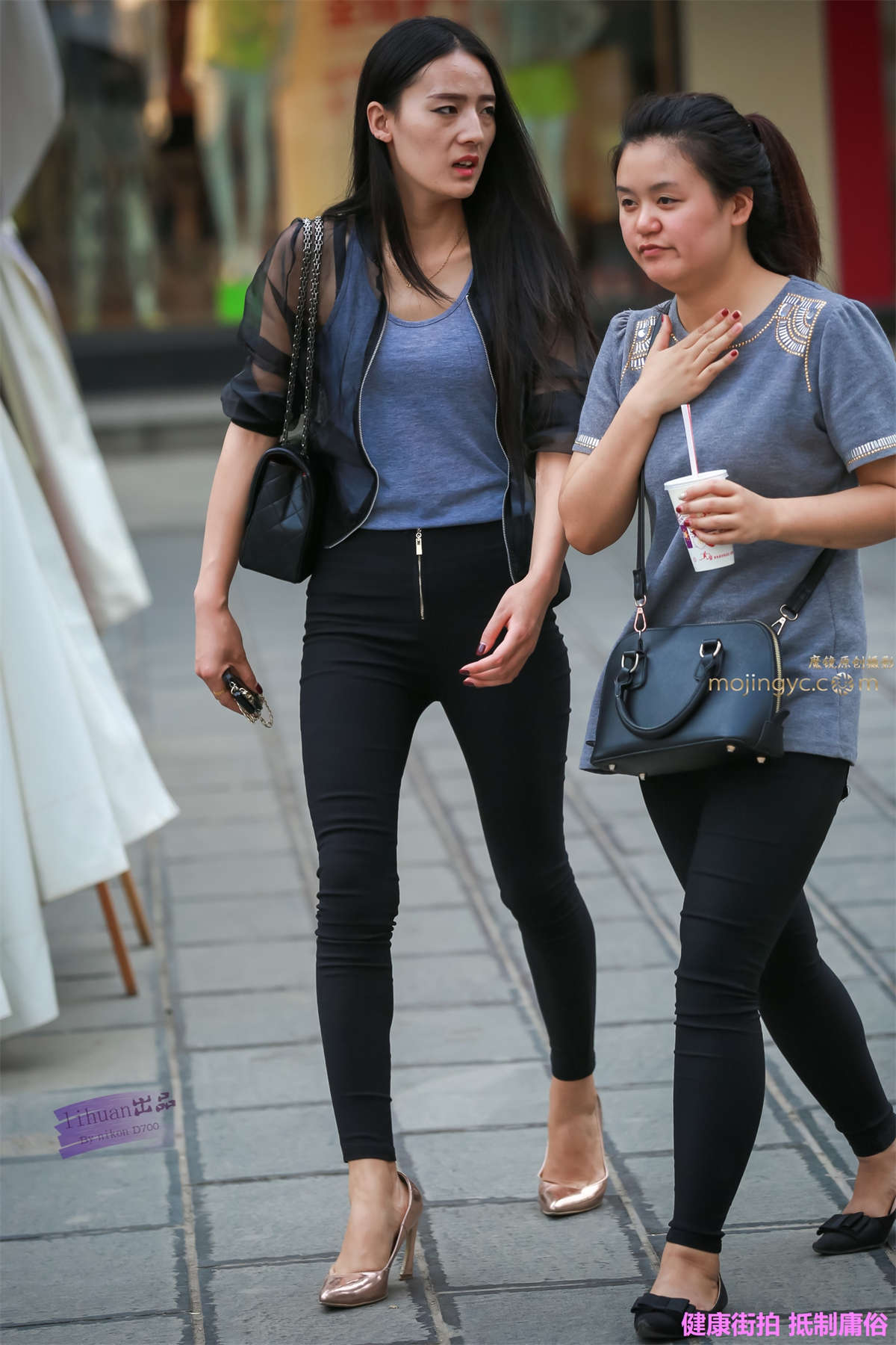 李欢原创-黑裤，丰腴（11P）-日更街拍