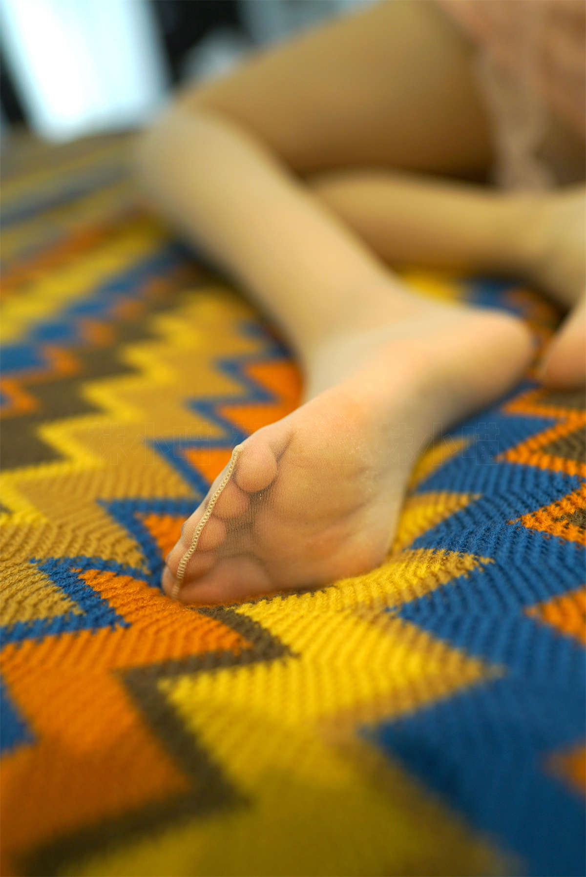 图片[2]-kittyWawa袜小喵 KT138 撩人粉-日更街拍