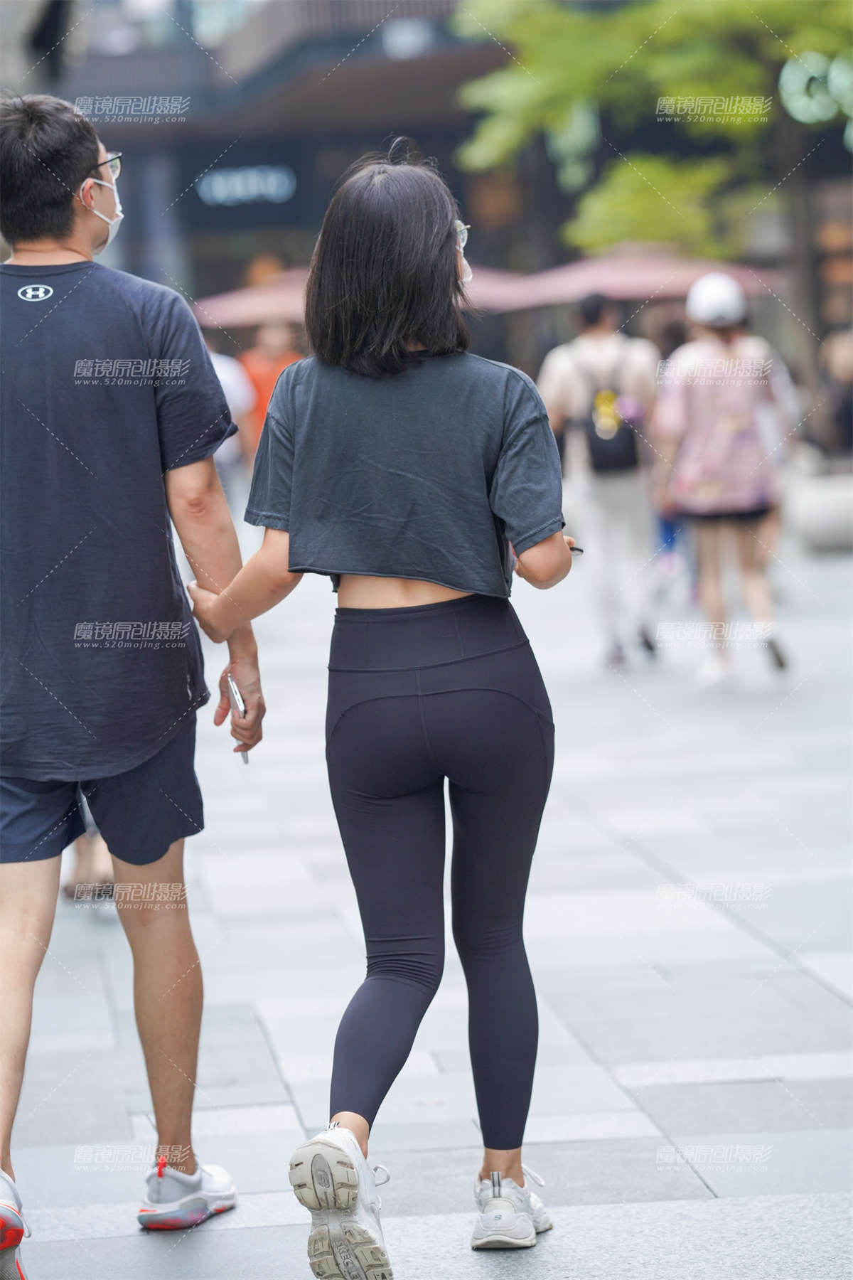 图片[2]-黑色瑜伽裤-日更街拍