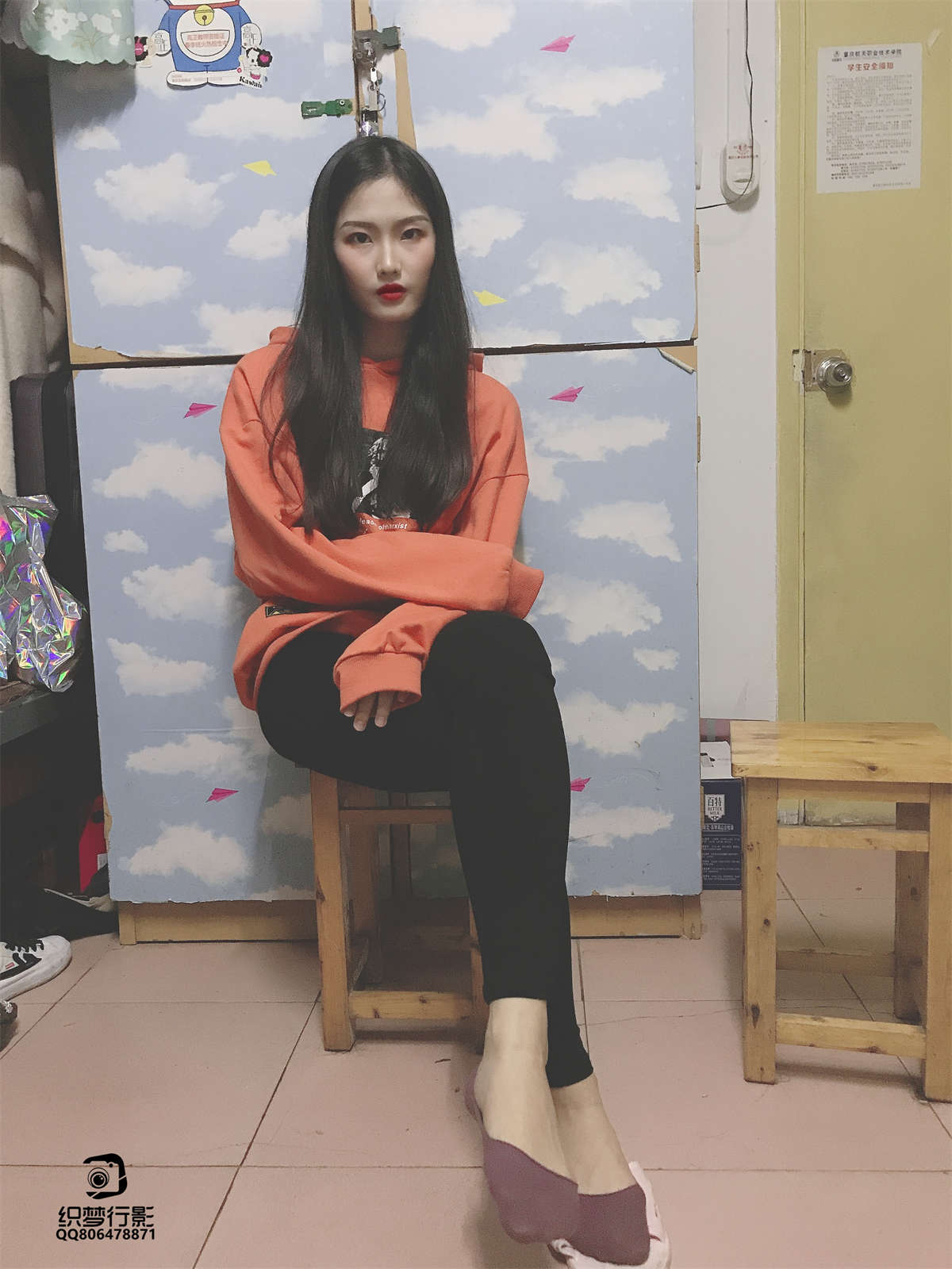 图片[2]-织梦行影摄影作品 第073期 橘色船袜-日更街拍