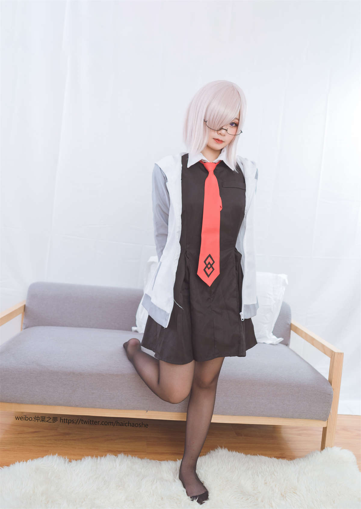 图片[2]-轻兰映画 Grand.014 玛修常服-日更街拍