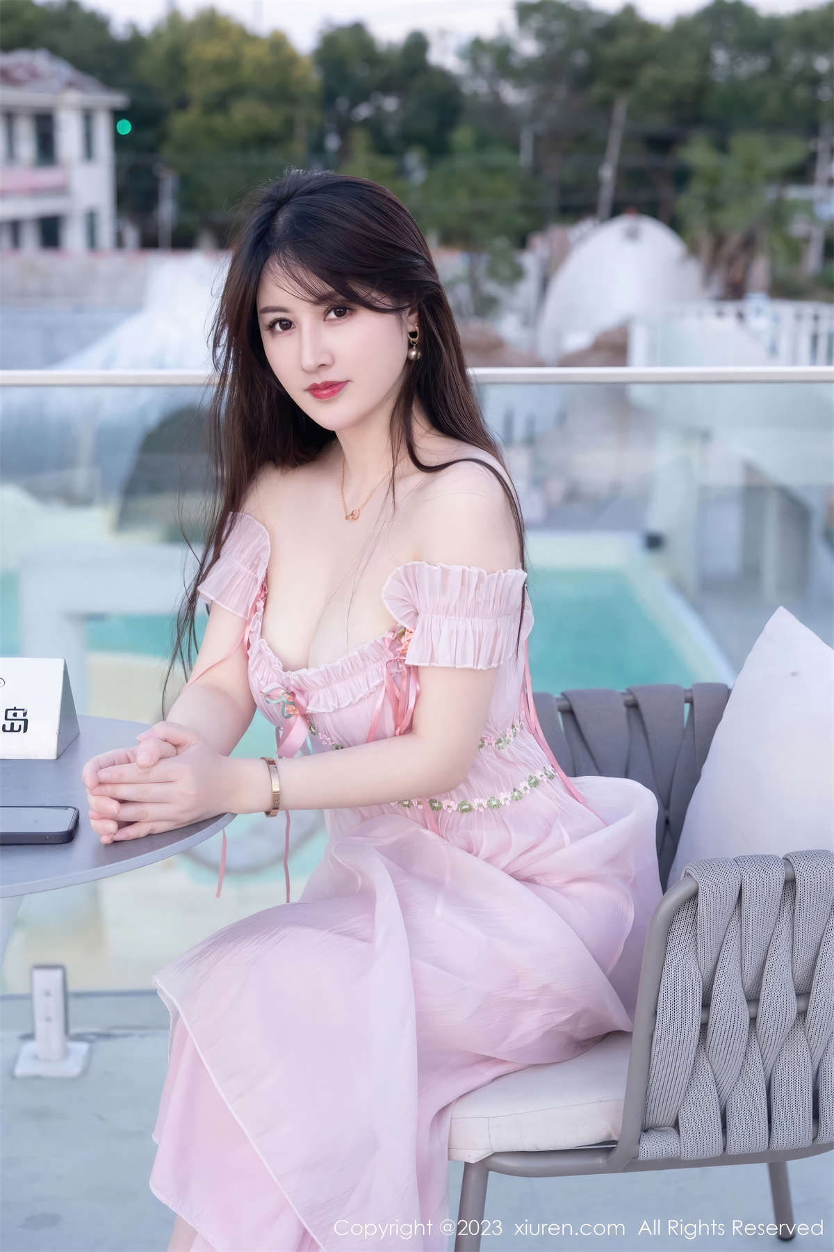 图片[2]-Xiuren秀人网 2023.11.15 No.7666 诗诗-日更街拍