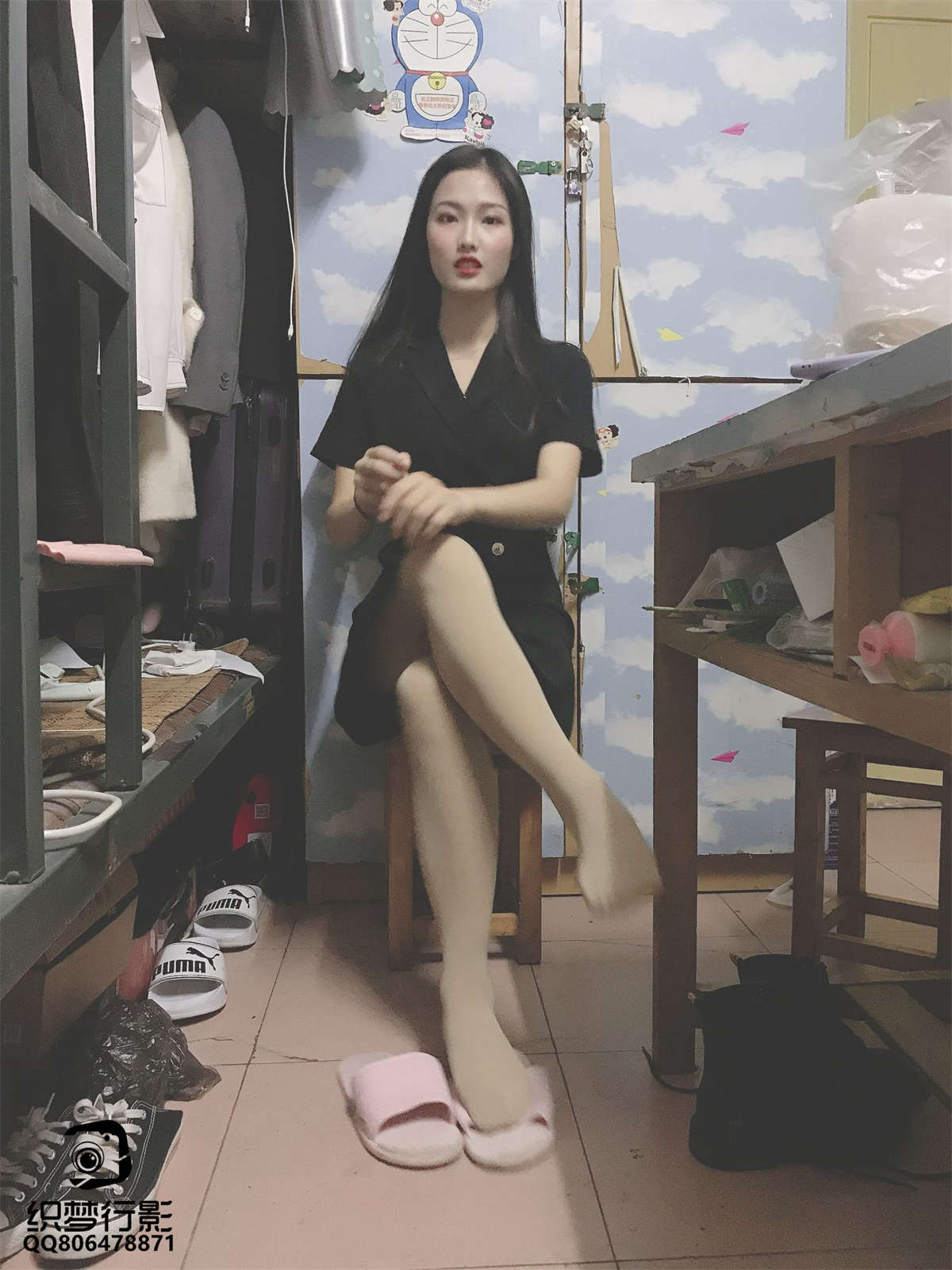 图片[2]-织梦行影摄影作品 第076期 宿舍长肉丝-日更街拍