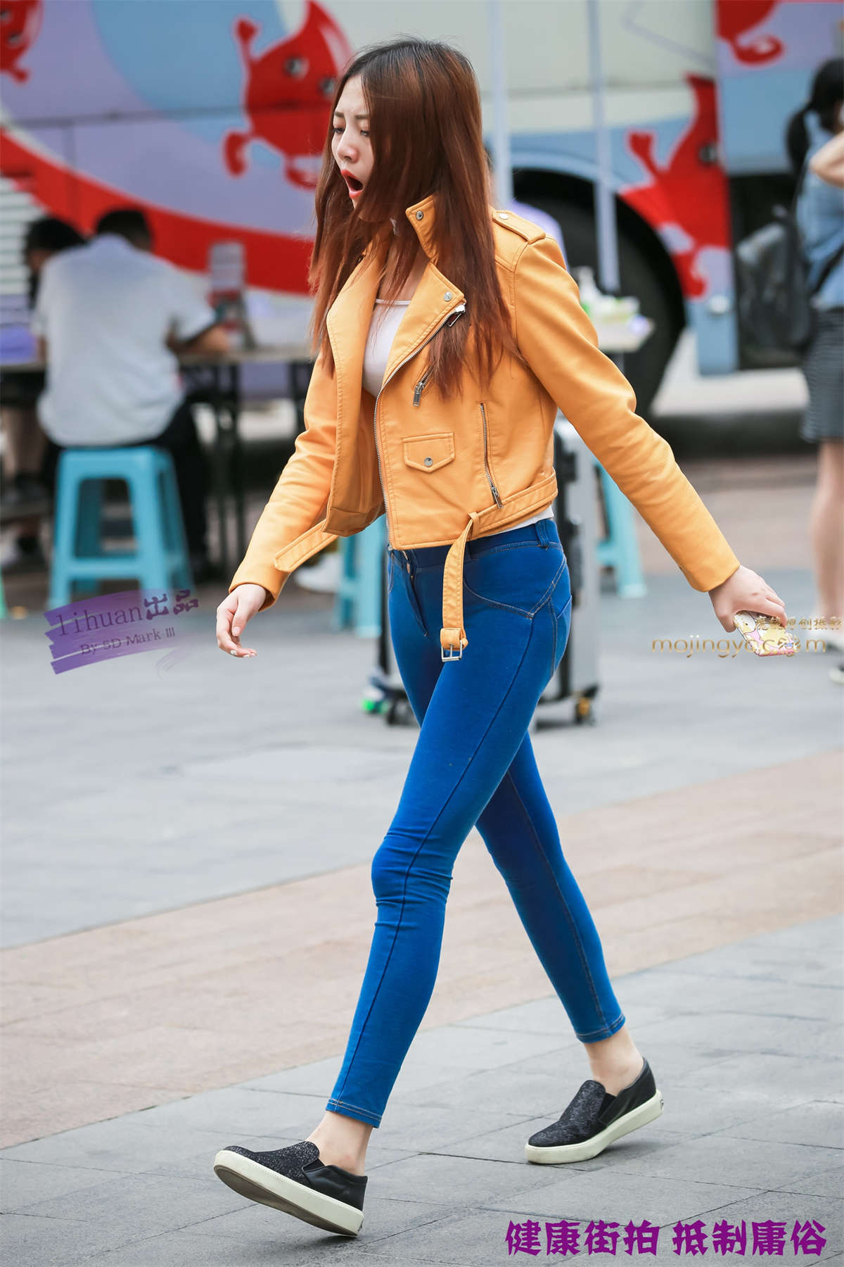 李欢原创-牛仔，丰腴-日更街拍
