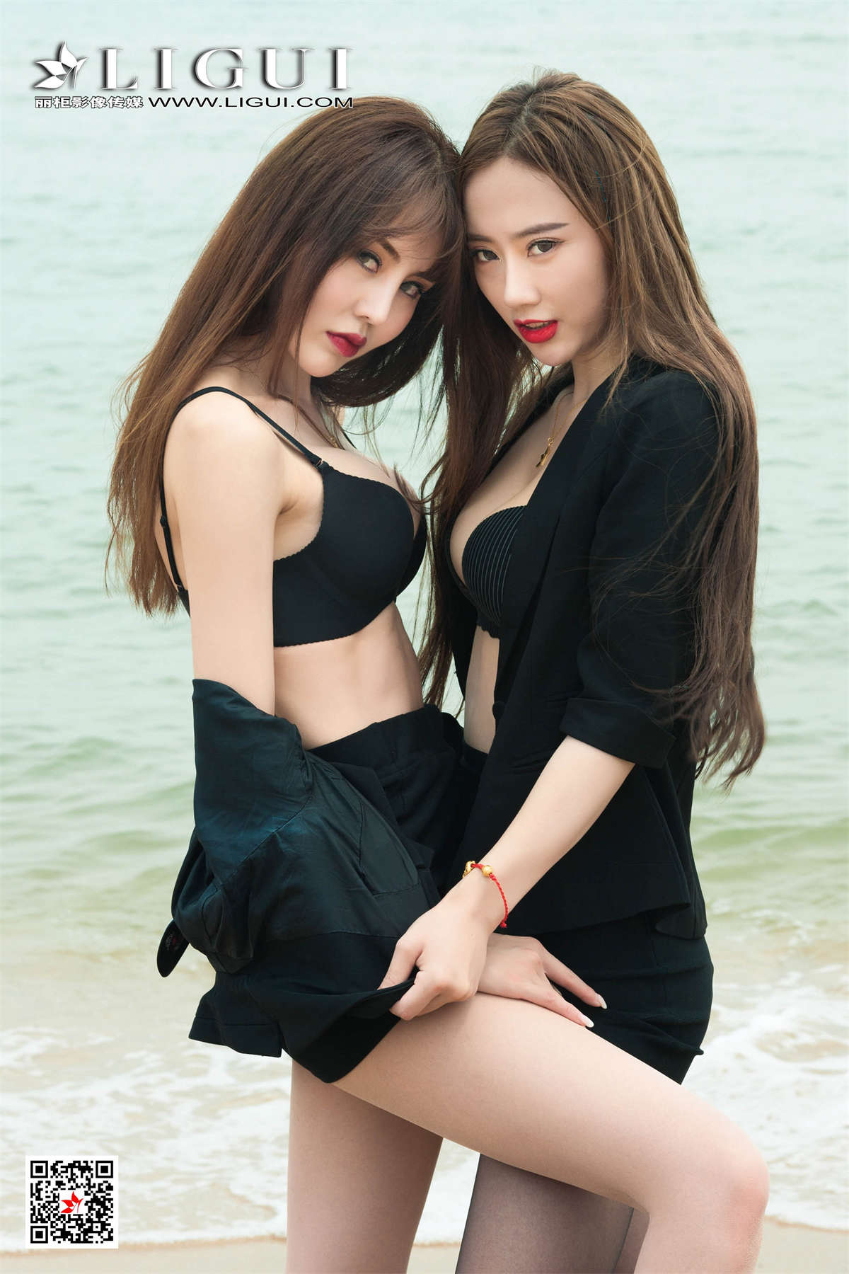 图片[2]-Ligui丽柜 2019.08.02 双生花浪花丽人-日更街拍