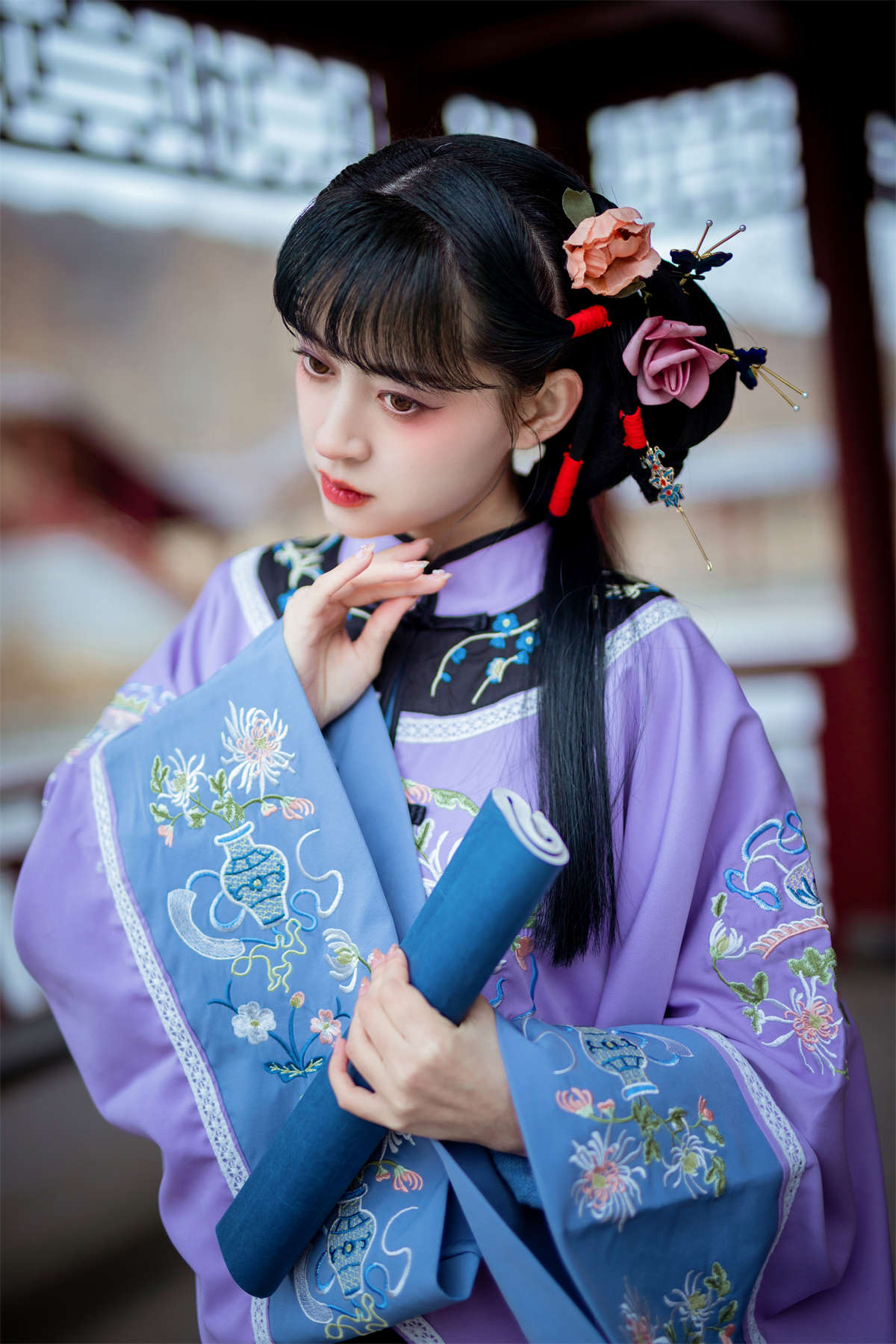 YITUYU艺图语 2023.03.02 清汉女游园 壹萱--日更街拍