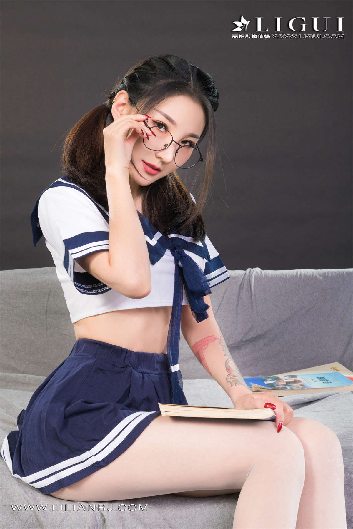 图片[2]-Ligui丽柜 2022.01.28 惩戒学妹 柰子-日更街拍