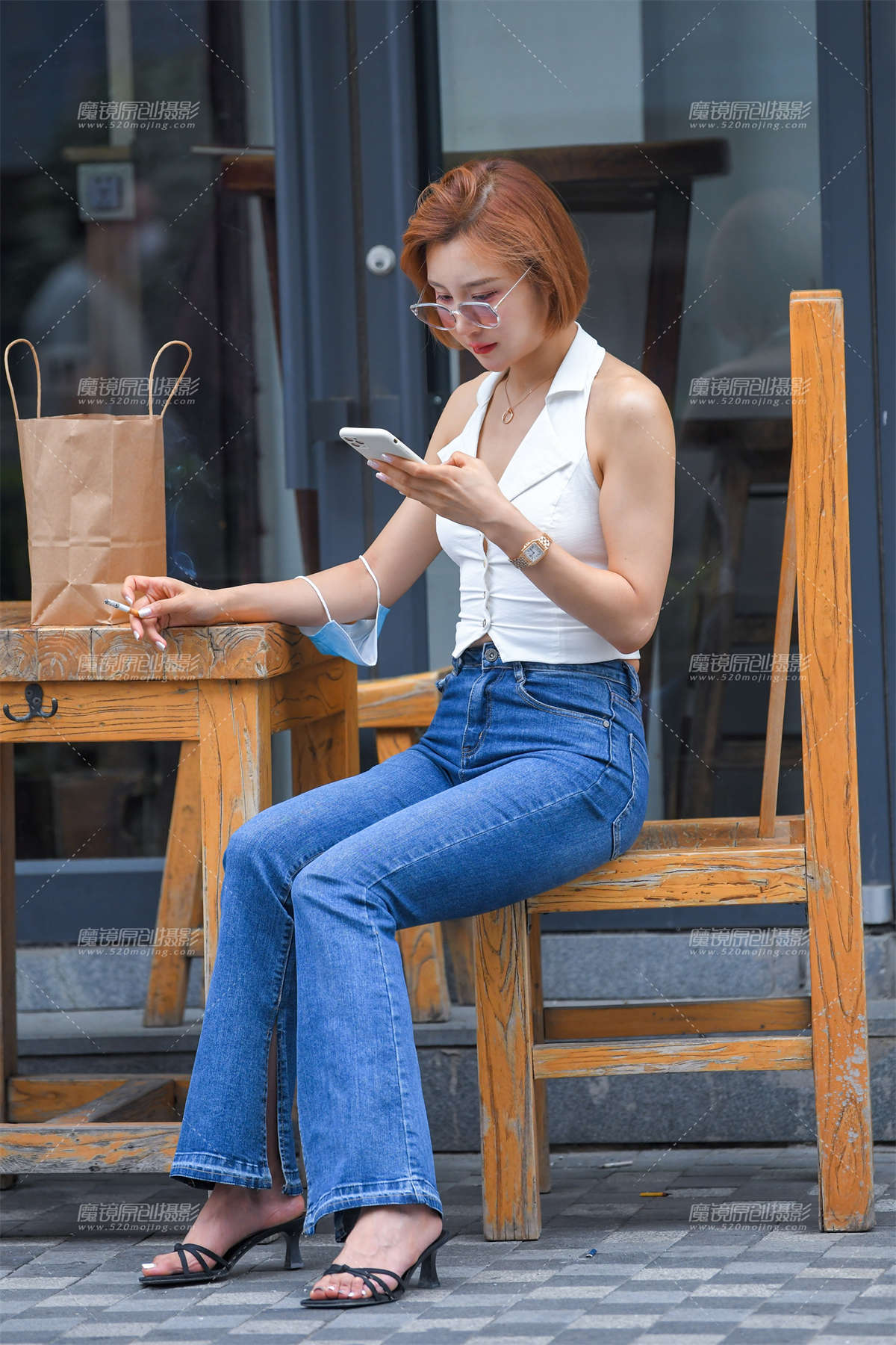 【赛德克赛帖】时尚 气质 短发美女-日更街拍