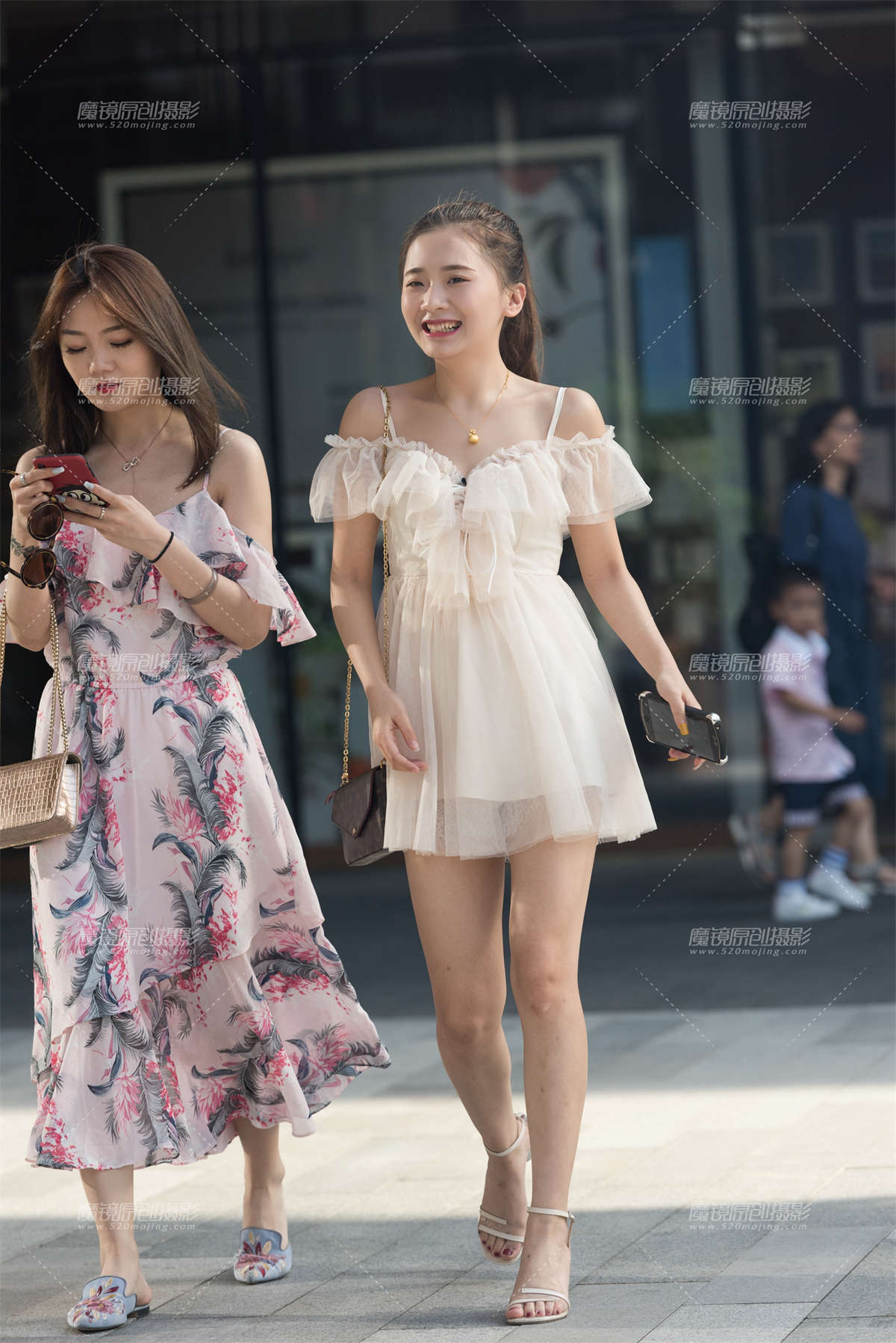 【慕容笙赛贴】连衣裙高跟美女-日更街拍