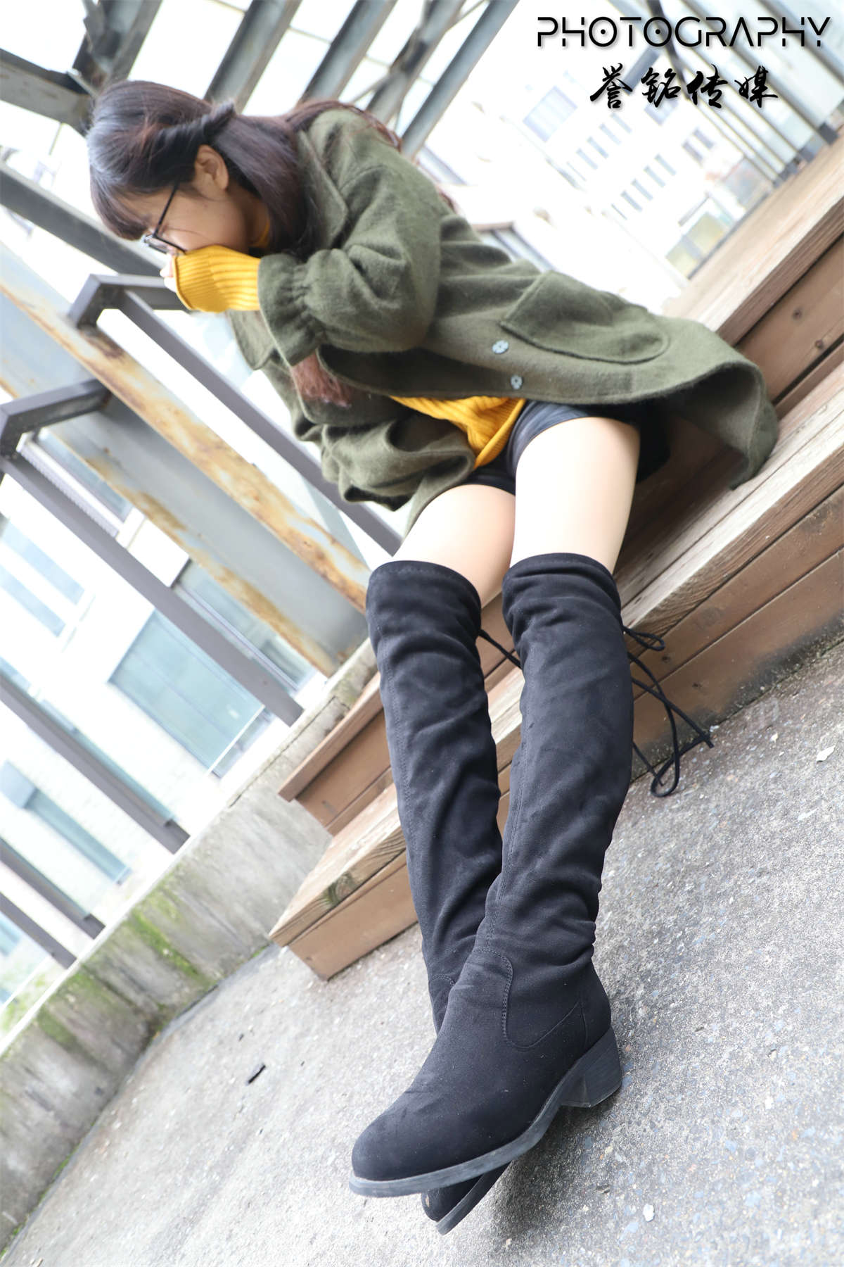 誉铭传媒 2018年-第一百九十五期-日更街拍