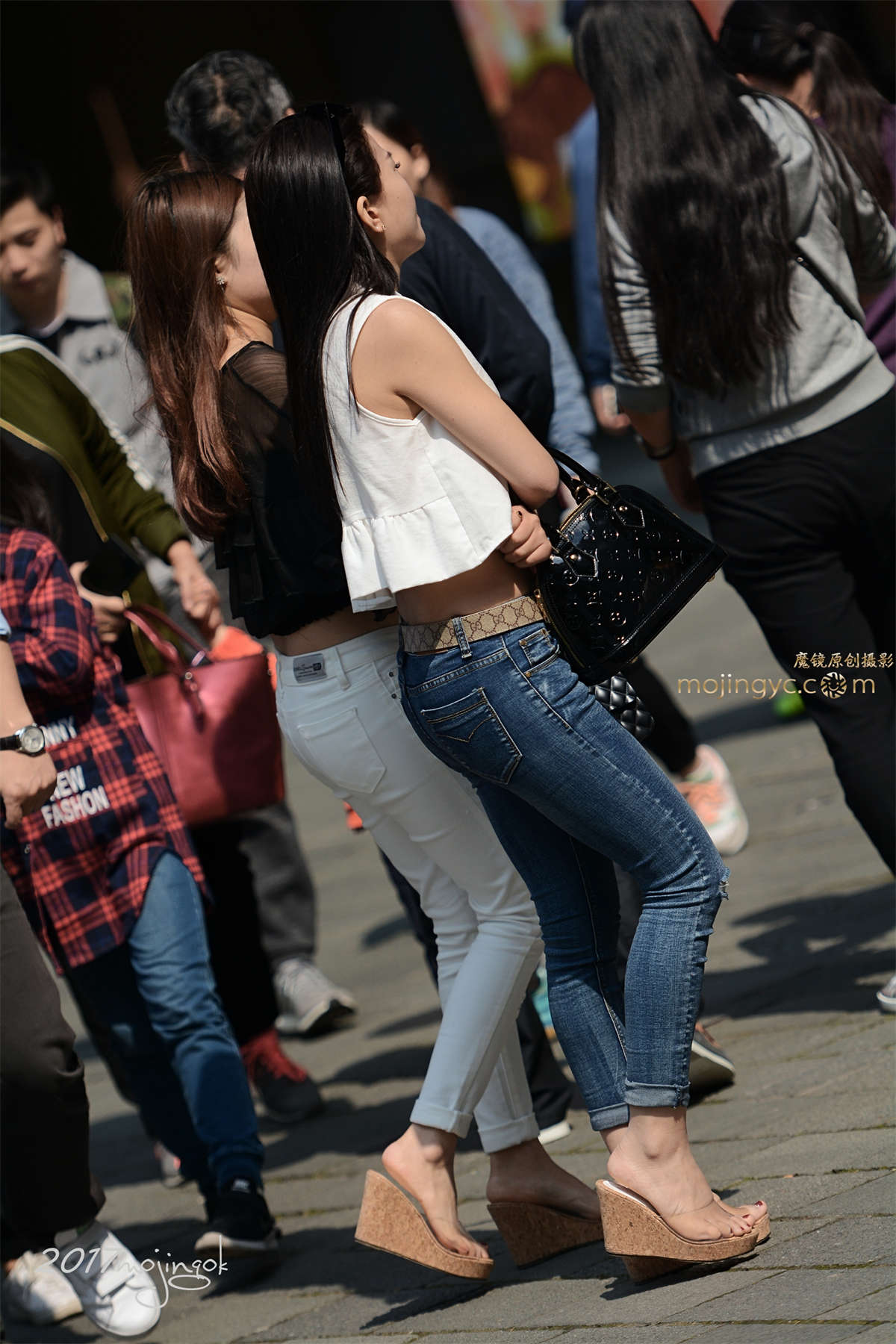 图片[2]-咔喳赛41 牛仔凉高两妹妹（15p）-日更街拍