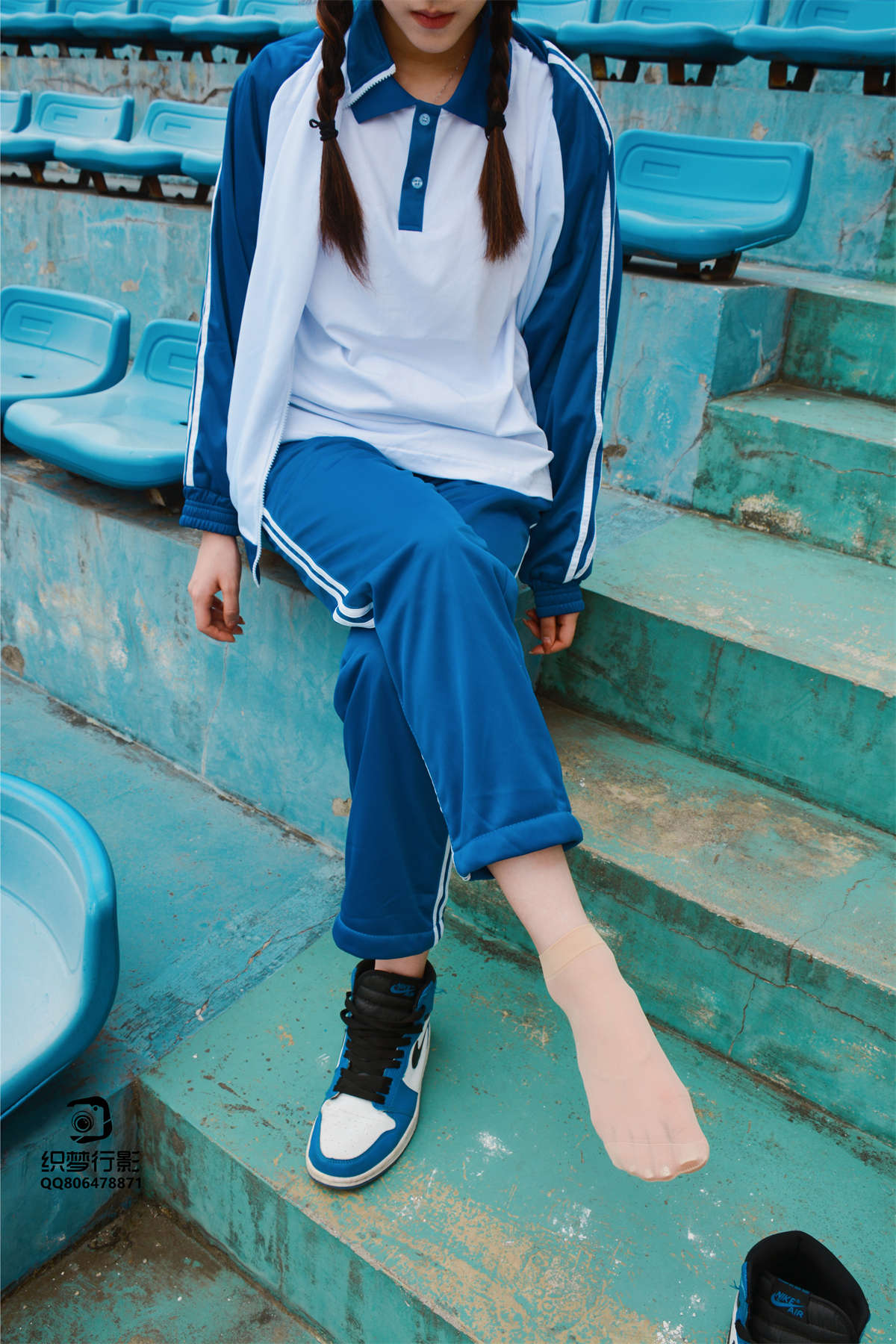 图片[2]-织梦行影摄影作品 第084期 栀子花开-青春靓丽双马尾-日更街拍