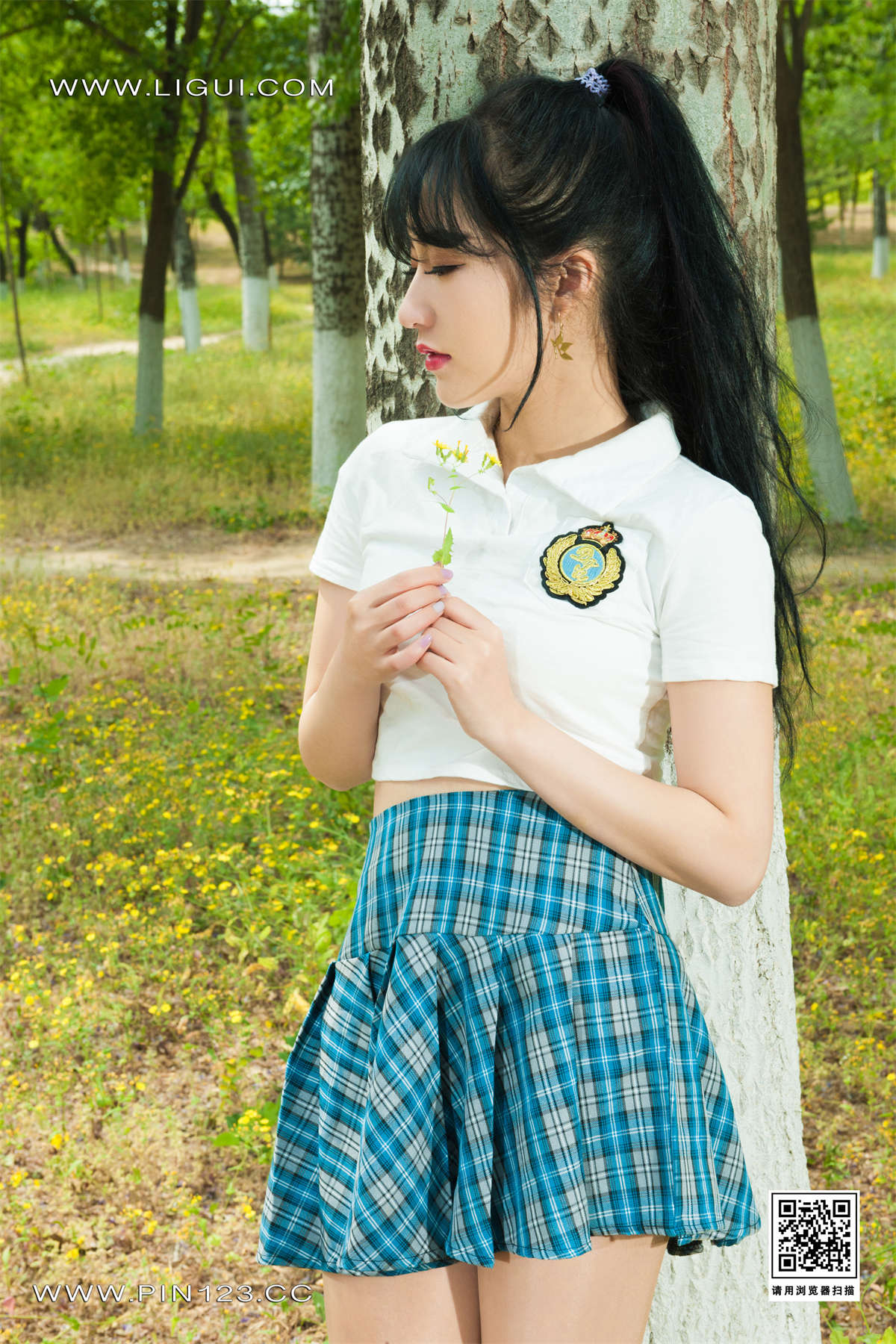 图片[2]-Ligui丽柜 2022.09.26 野花芬芳 汐汐-日更街拍