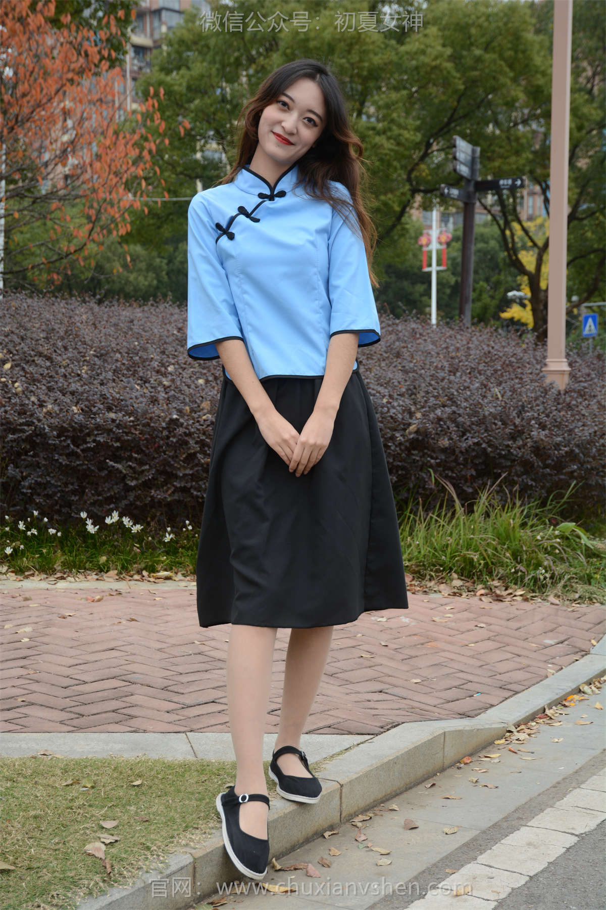 图片[2]-初夏女神 NO.170 依依 民国女神-日更街拍