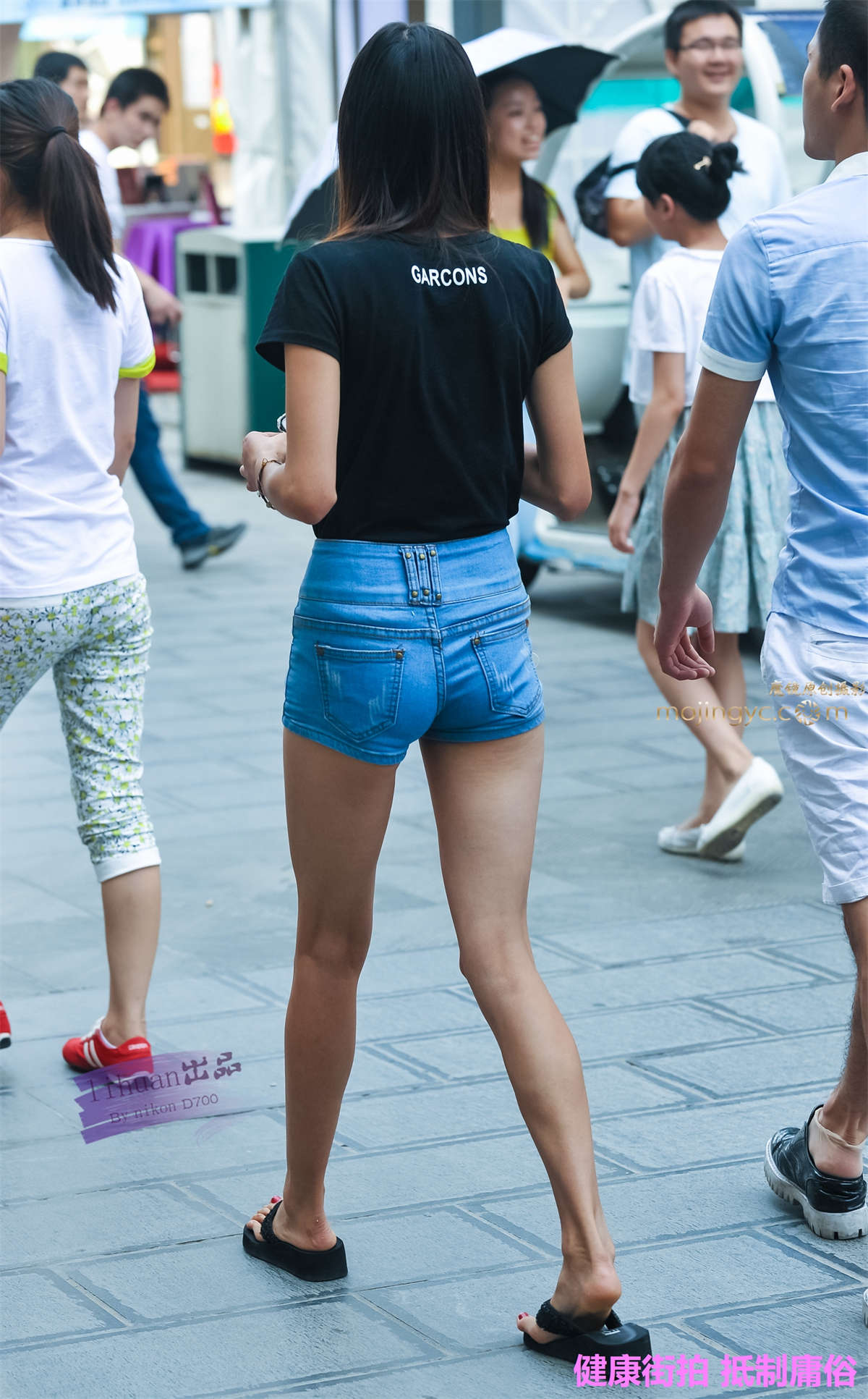 图片[2]-李欢原创-美女，短裤（13P）-日更街拍