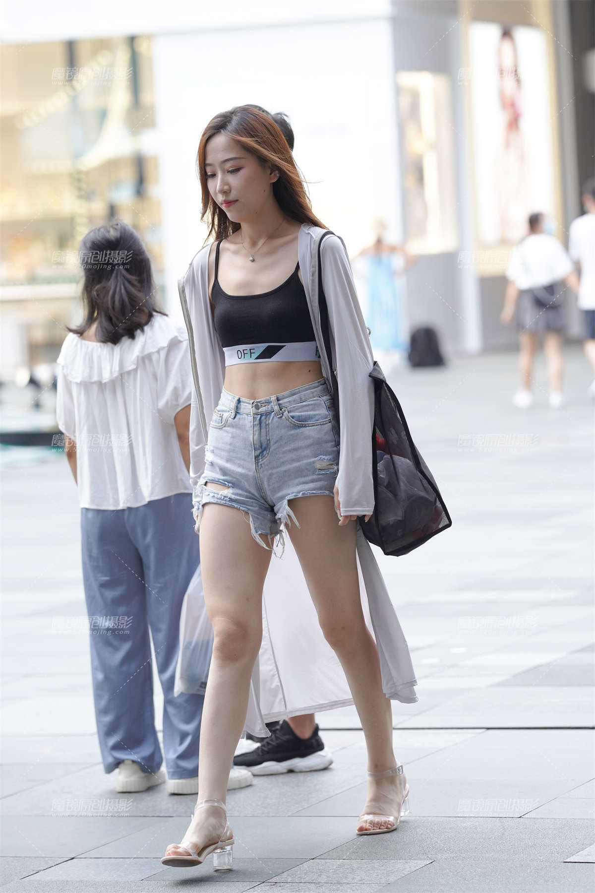 长腿美女-日更街拍