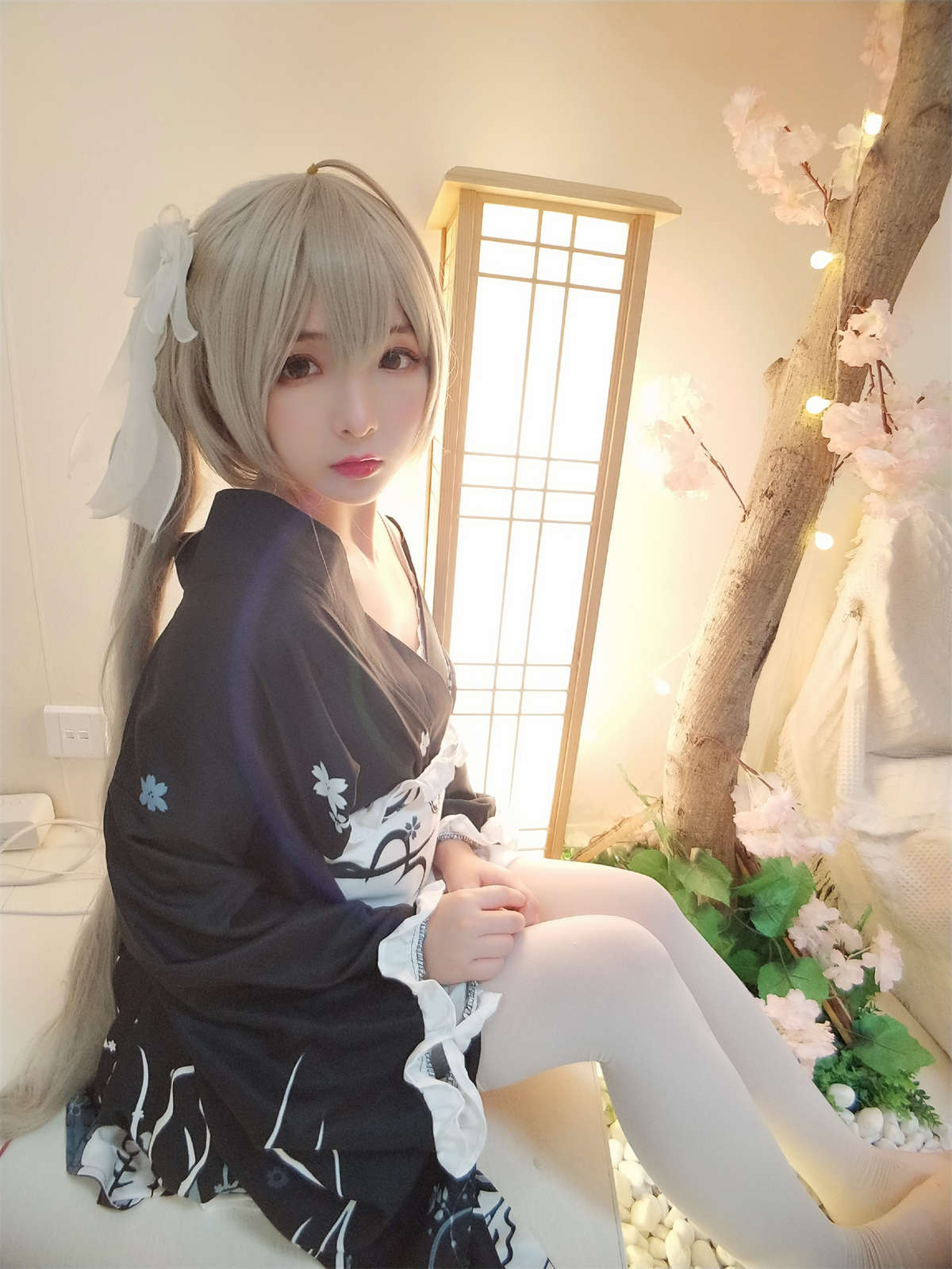 古川kagura 穹妹和服-日更街拍