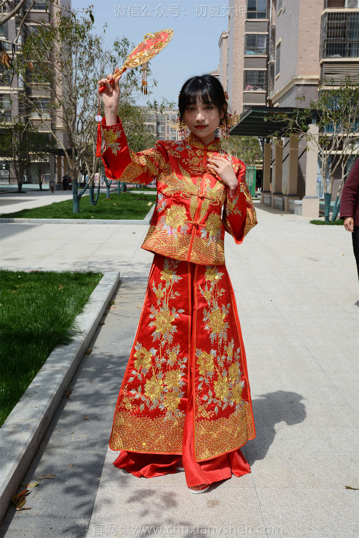 图片[2]-初夏女神 NO.173 柒柒 最美新娘-日更街拍