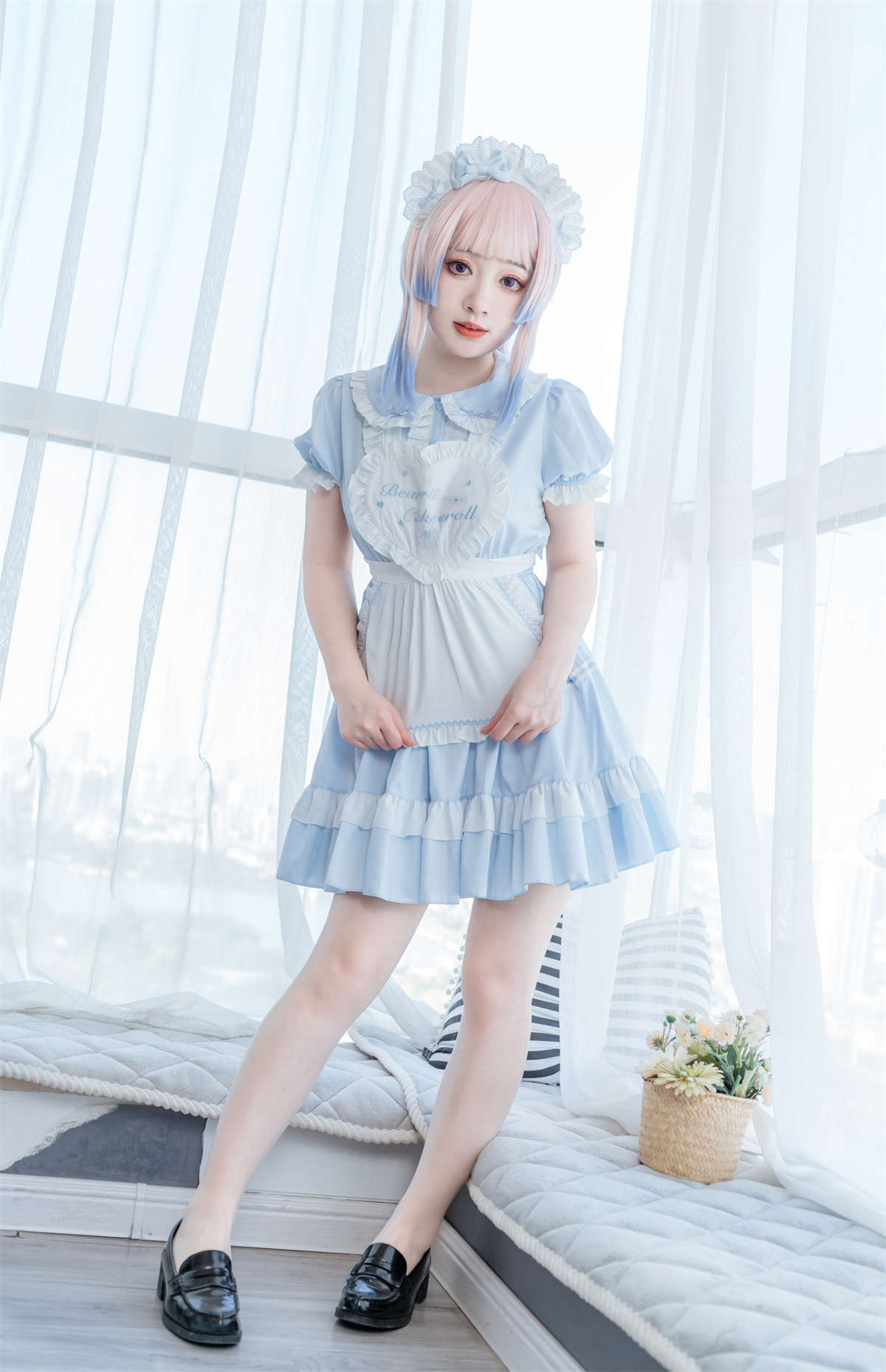 YITUYU艺图语 2023.11.25 心海女仆装 桃墨公子x插图1