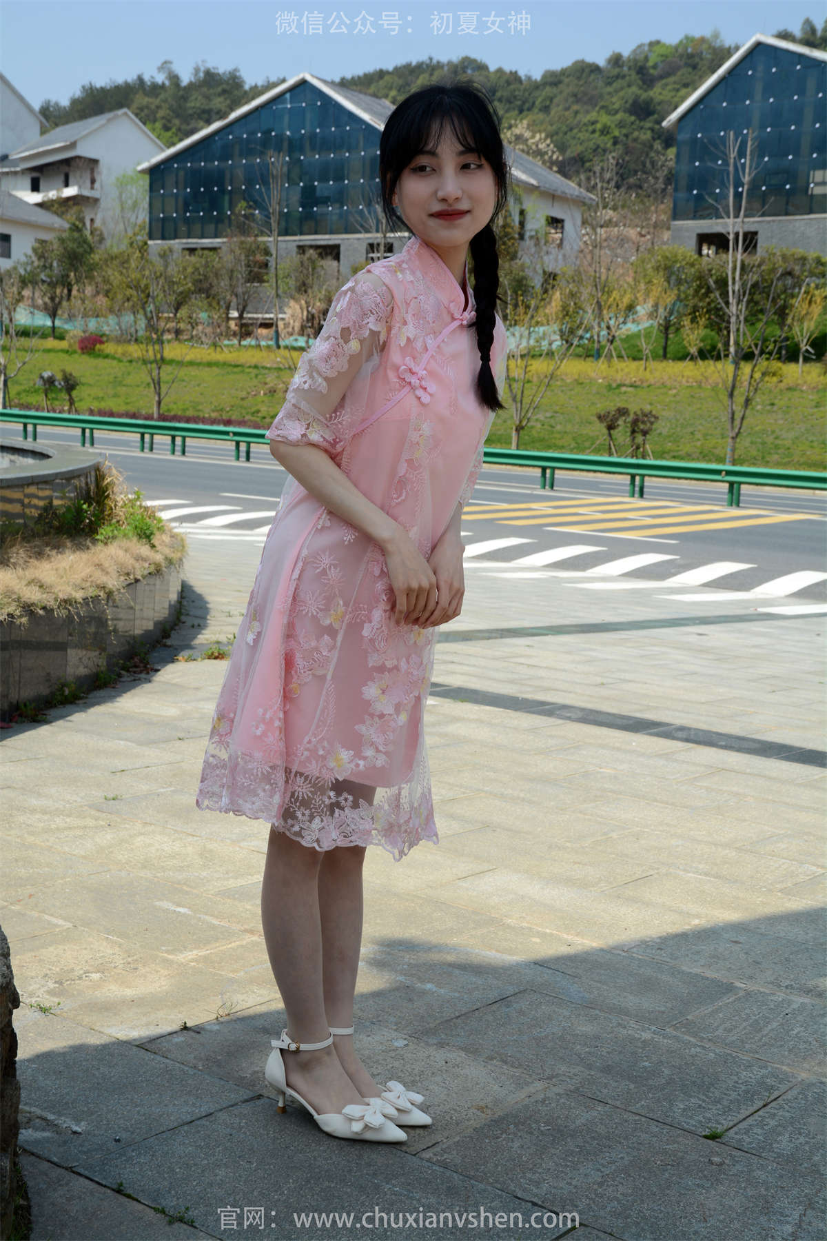 图片[2]-初夏女神 NO.176 柒柒 旗袍废墟-日更街拍