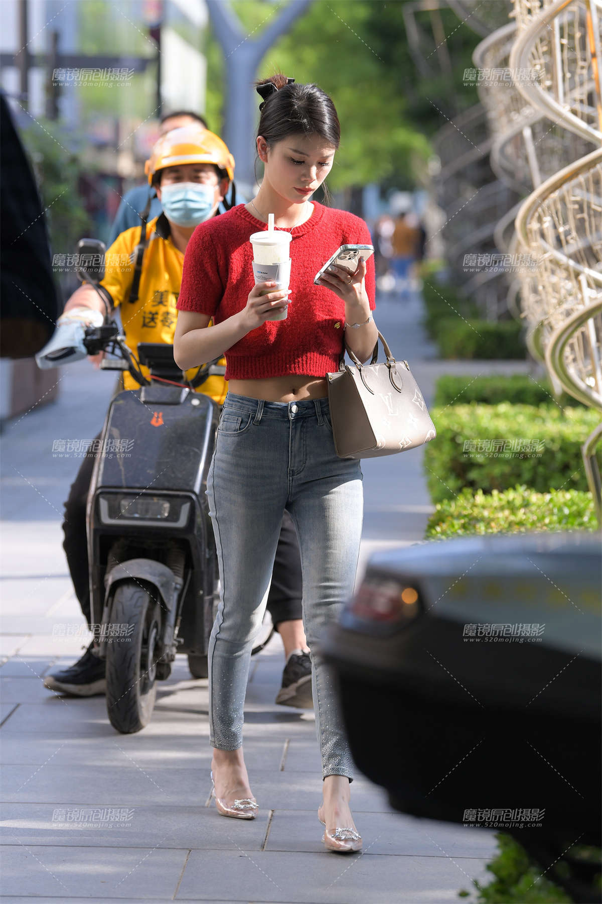 图片[2]-红衣牛仔-日更街拍