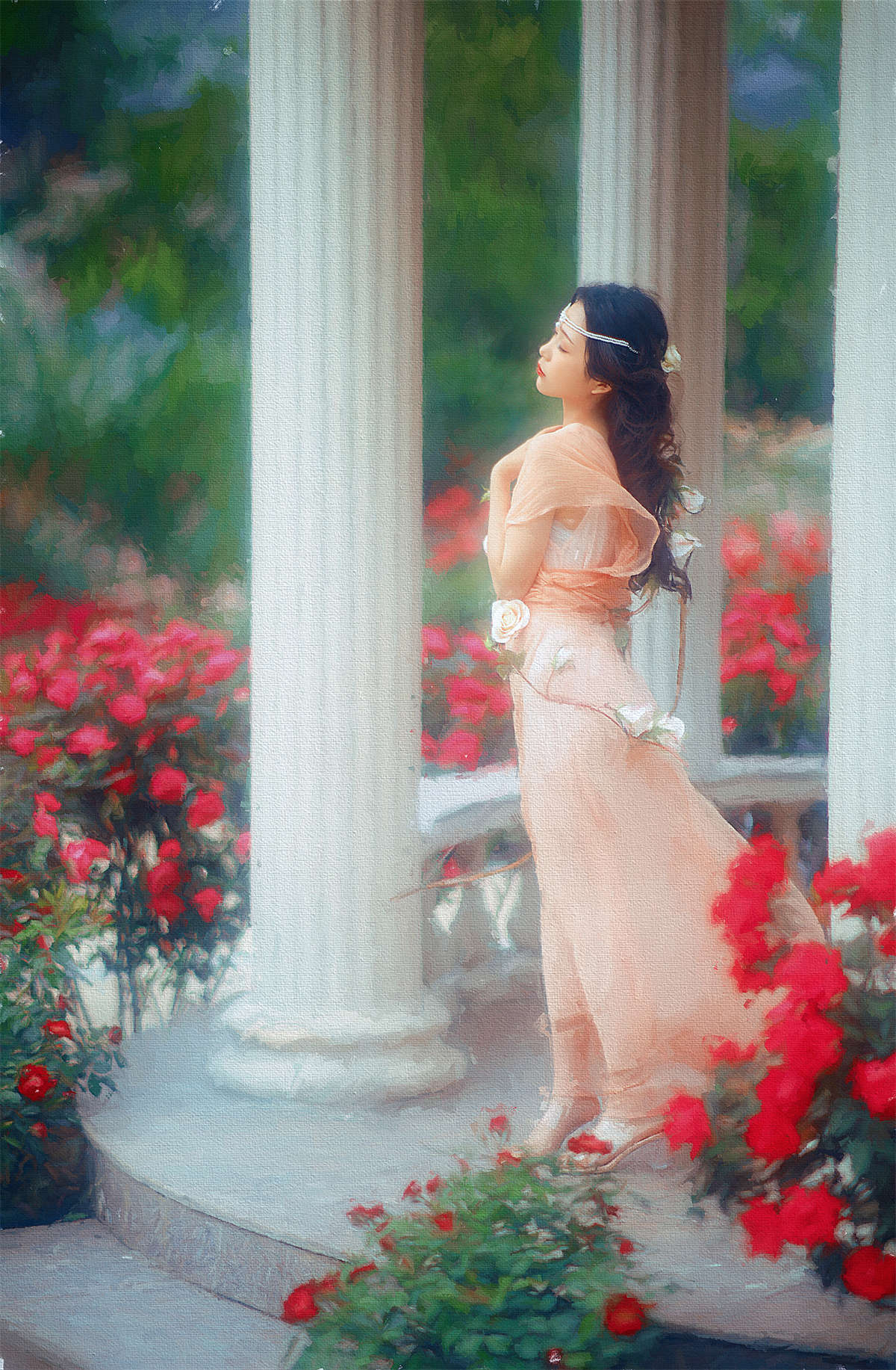 YITUYU艺图语 2023.04.14 爱神的花园 怀里猫ovo-日更街拍