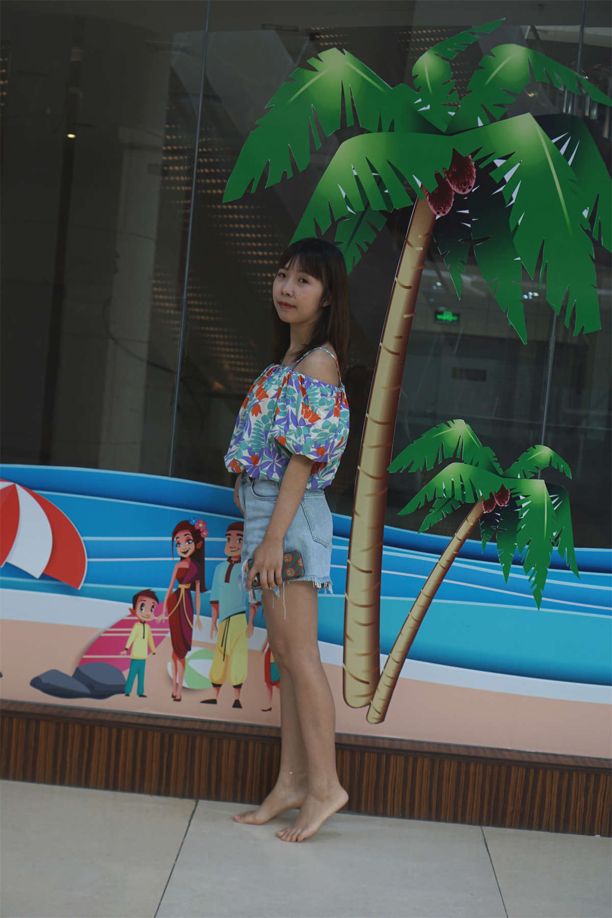 图片[2]-aapary摄影 No.058 小燕的37码美脚-日更街拍