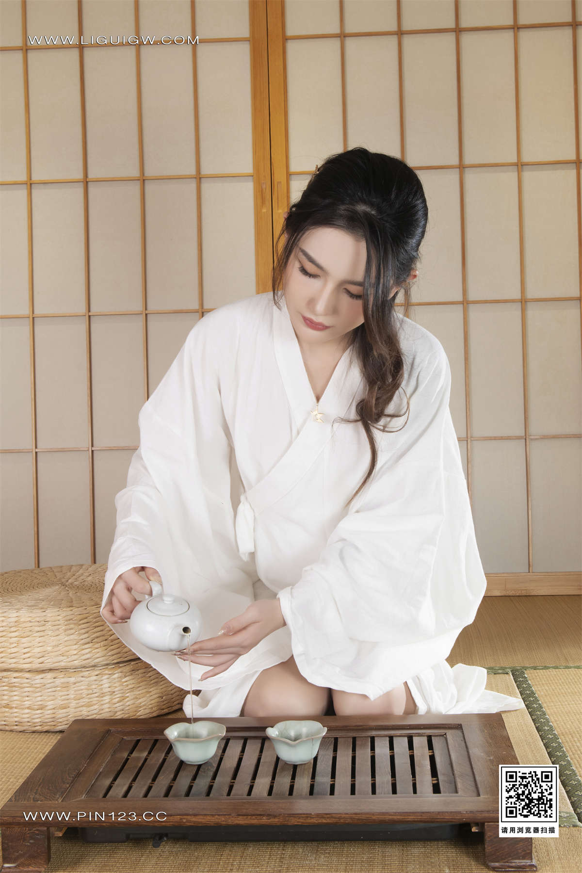 图片[2]-Ligui丽柜 2024.05.27 古韵茶香 甜甜-日更街拍