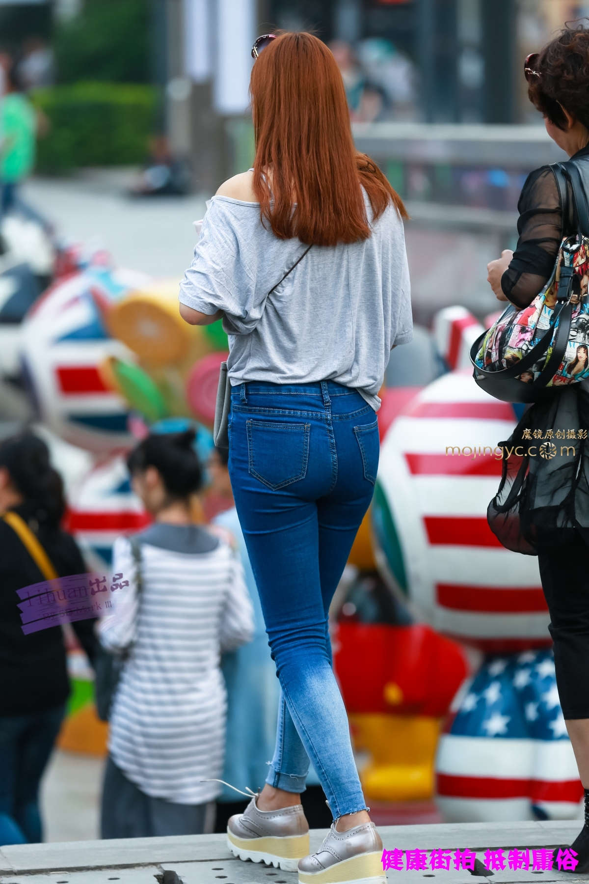 李欢原创-牛仔，丰腴（12P）-日更街拍