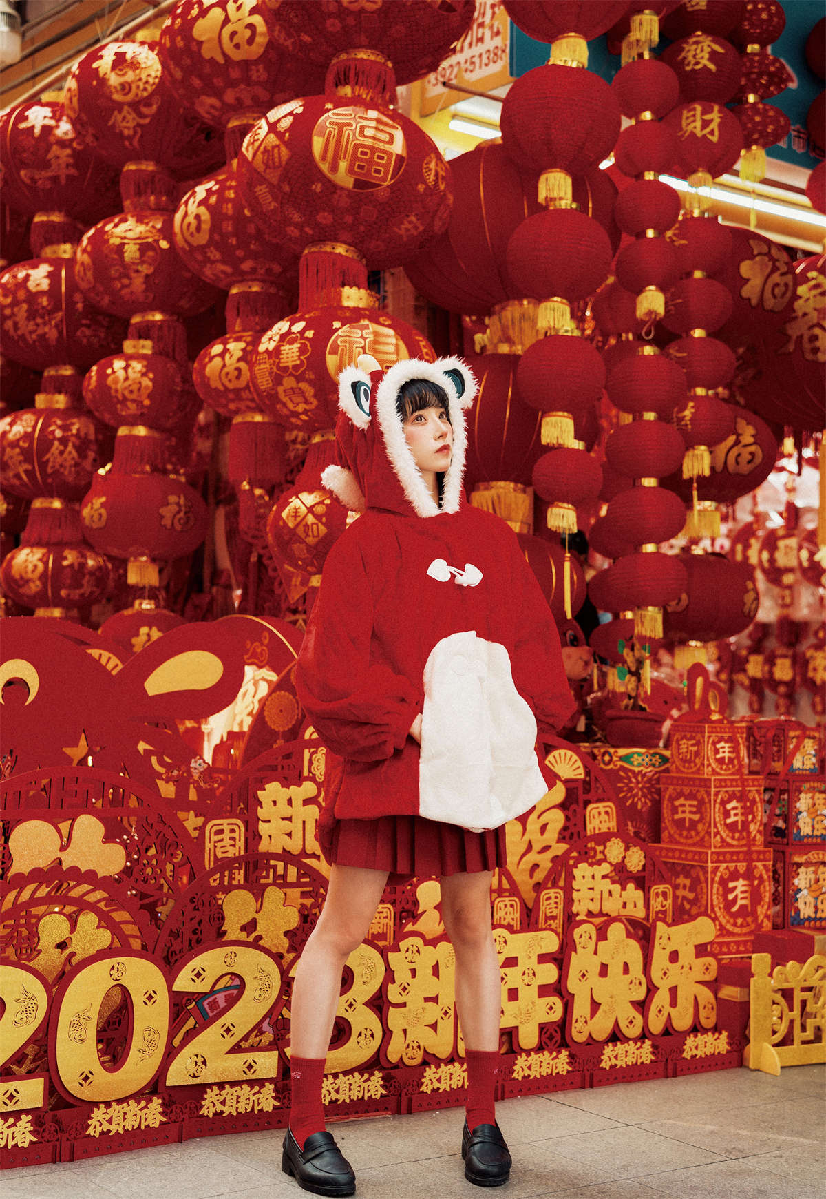 图片[2]-动漫Cos博主-绮太郎Kitaro 2023新春-日更街拍