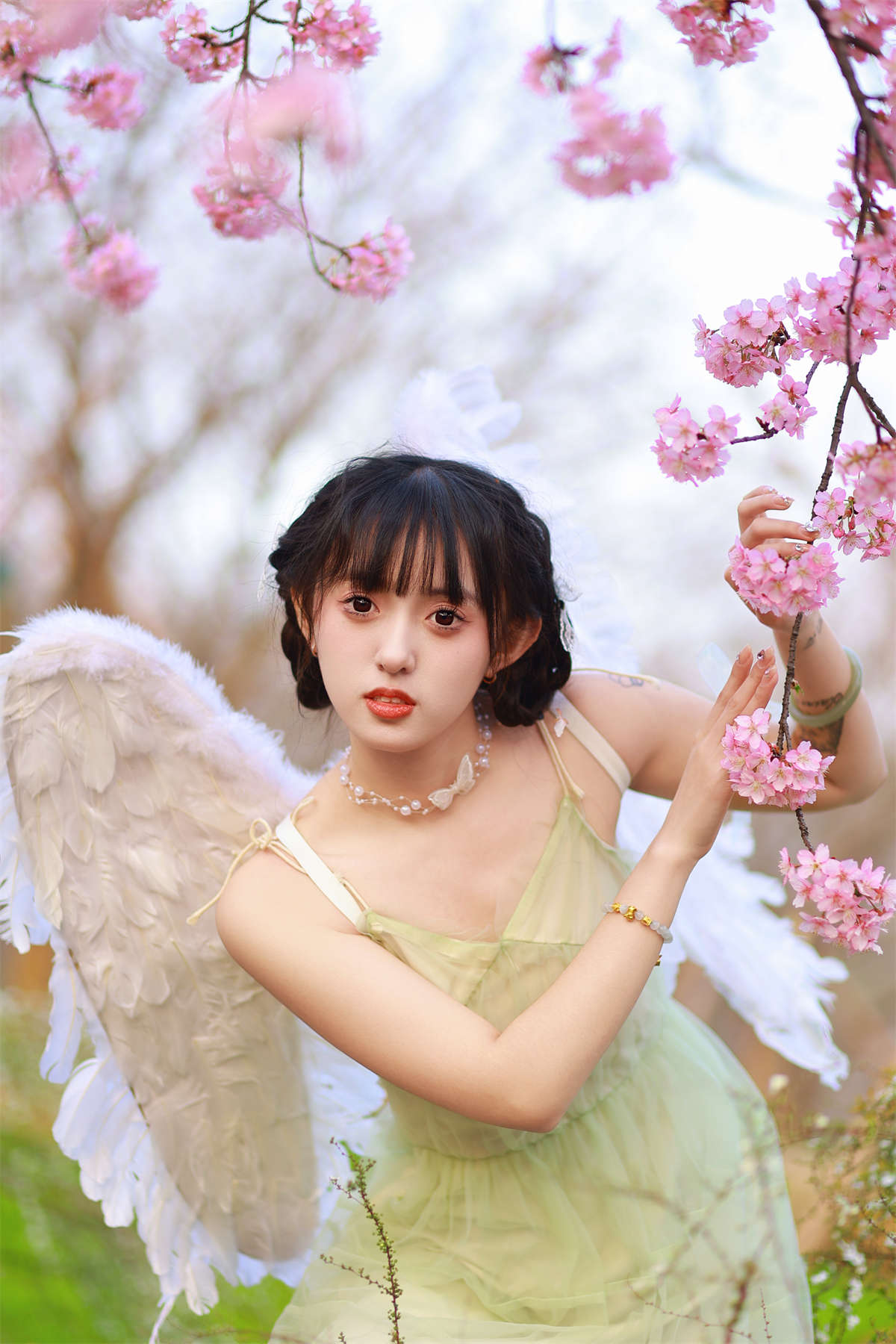 YITUYU艺图语 2023.06.25 樱花日记 锘锘吃糯米-日更街拍