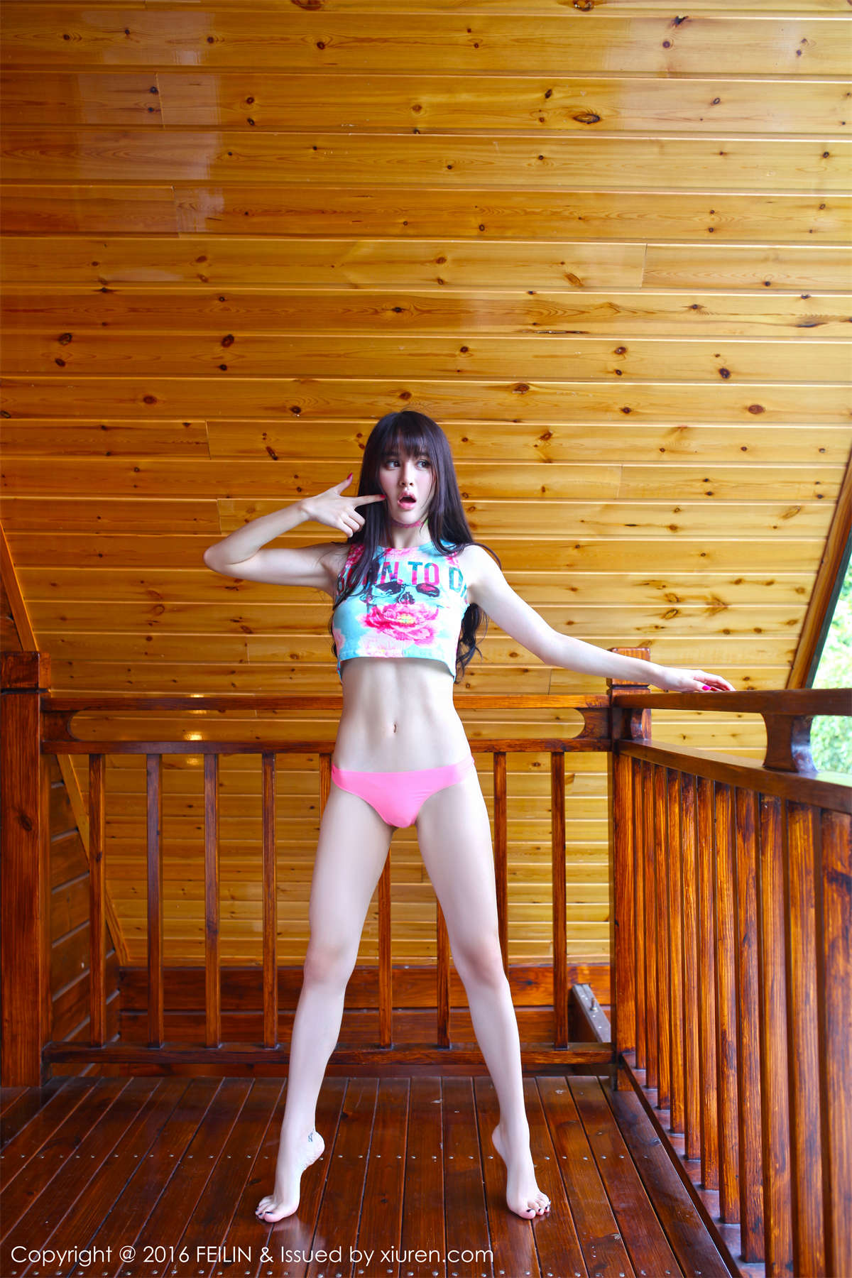 图片[2]-FeiLin嗲囡囡 2016.09.13 VOL.053 Cheryl青树-日更街拍