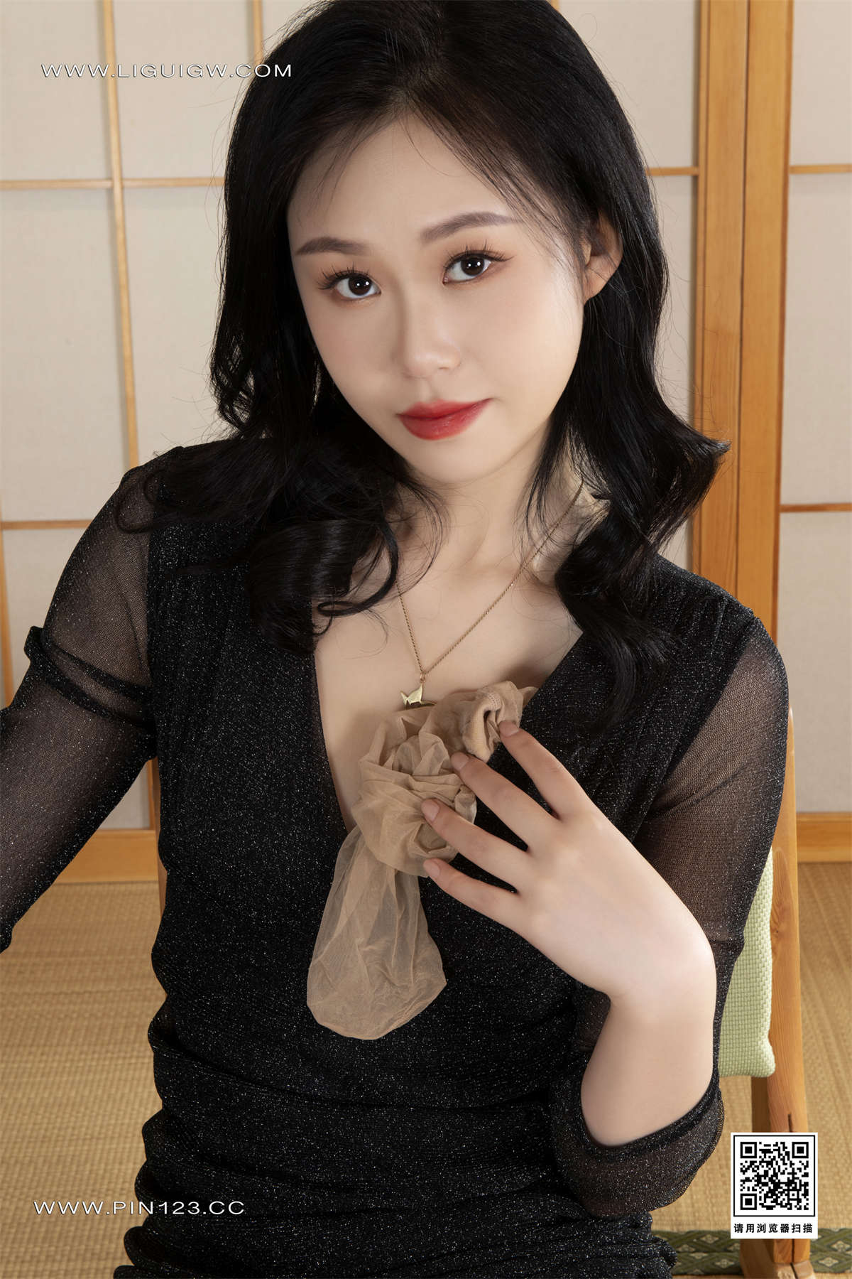 图片[2]-Ligui丽柜 2024.03.25 邂逅足膜 尔尔-日更街拍