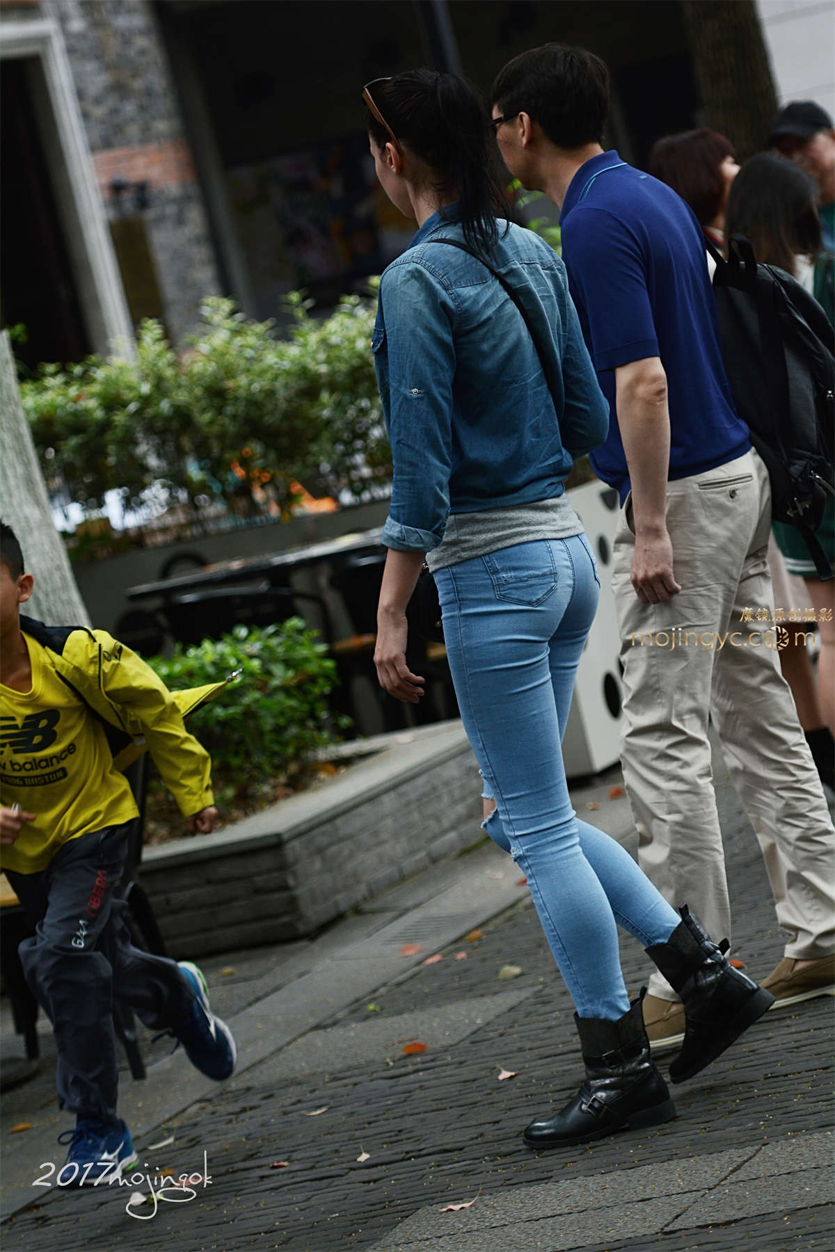 图片[2]-咔喳赛54 牛仔包臀显曲线 （15p）-日更街拍