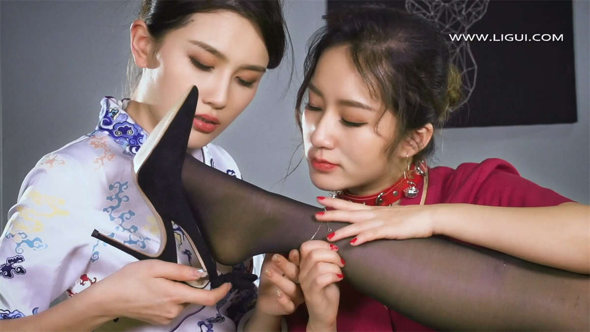 图片[2]-Ligui丽柜视频 2022.05.04 双生花-三生三丝 下 阳阳&安娜&汐汐-日更街拍