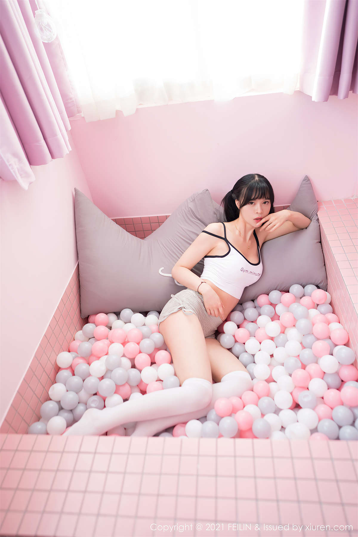 图片[2]-FeiLin嗲囡囡 2021.01.04 VOL.364 桃香子-日更街拍