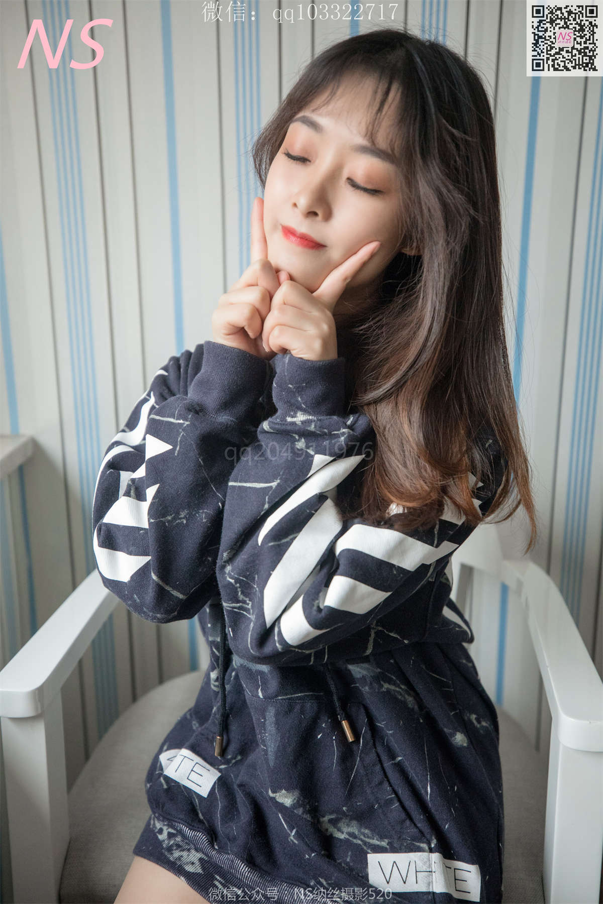 纳丝摄影No.178 疾风少女 丝袜运动鞋-日更街拍