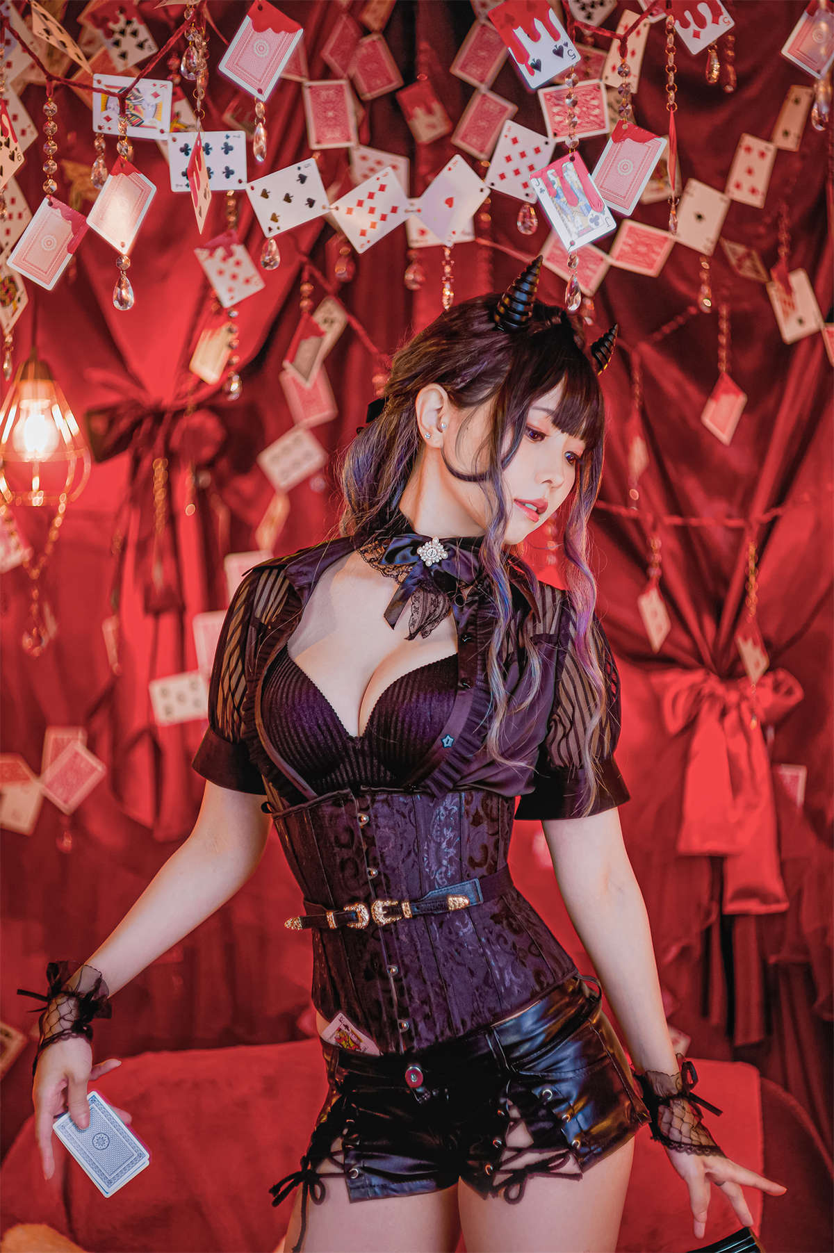 图片[2]-Ely_eee(ElyEE子) Devil Croupier-日更街拍