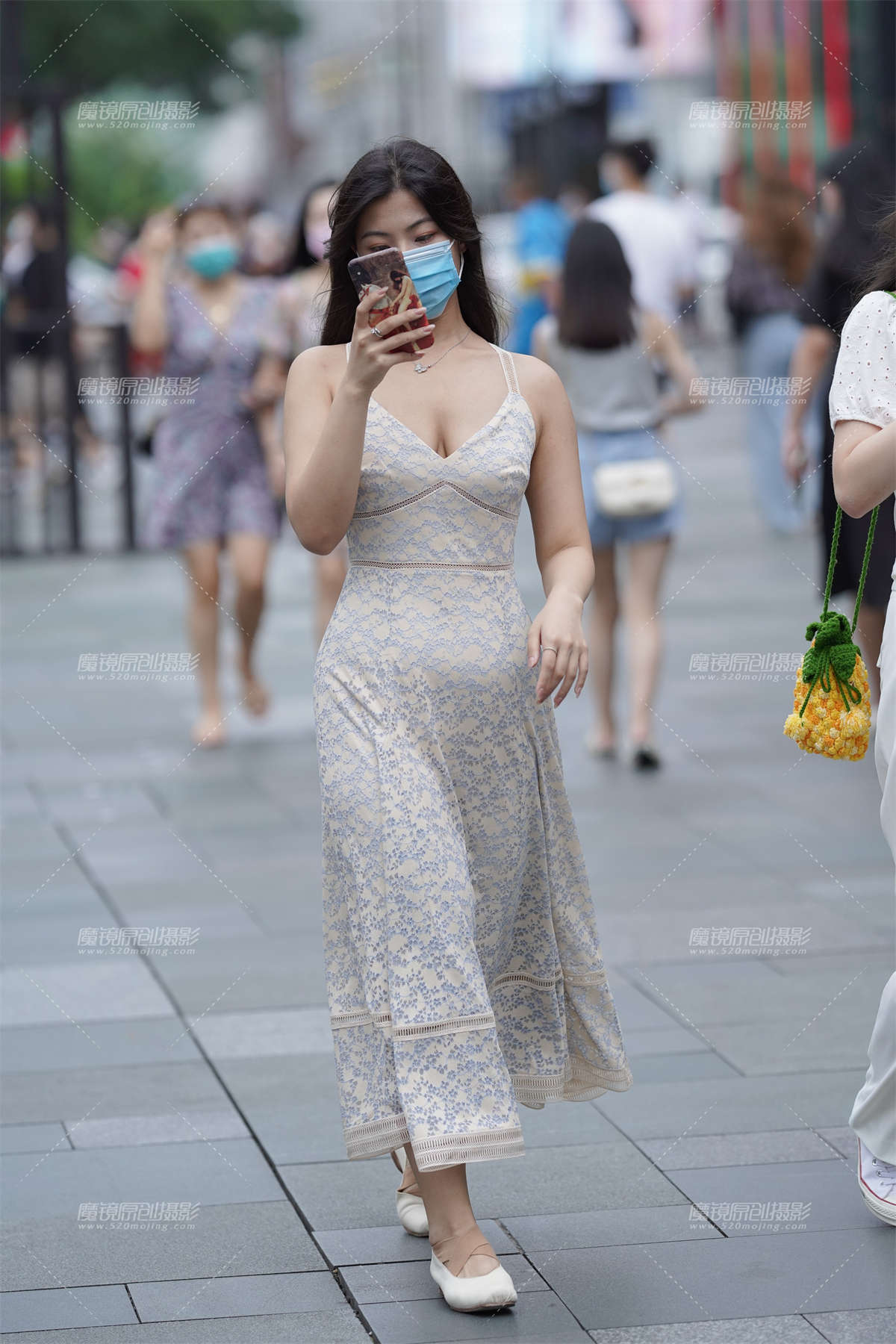 低胸吊带 随性-日更街拍