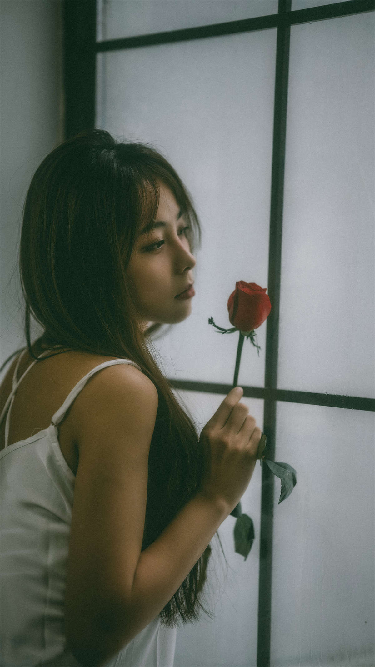 图片[2]-YITUYU艺图语 2022.03.13 白色睡衣 小浦-日更街拍