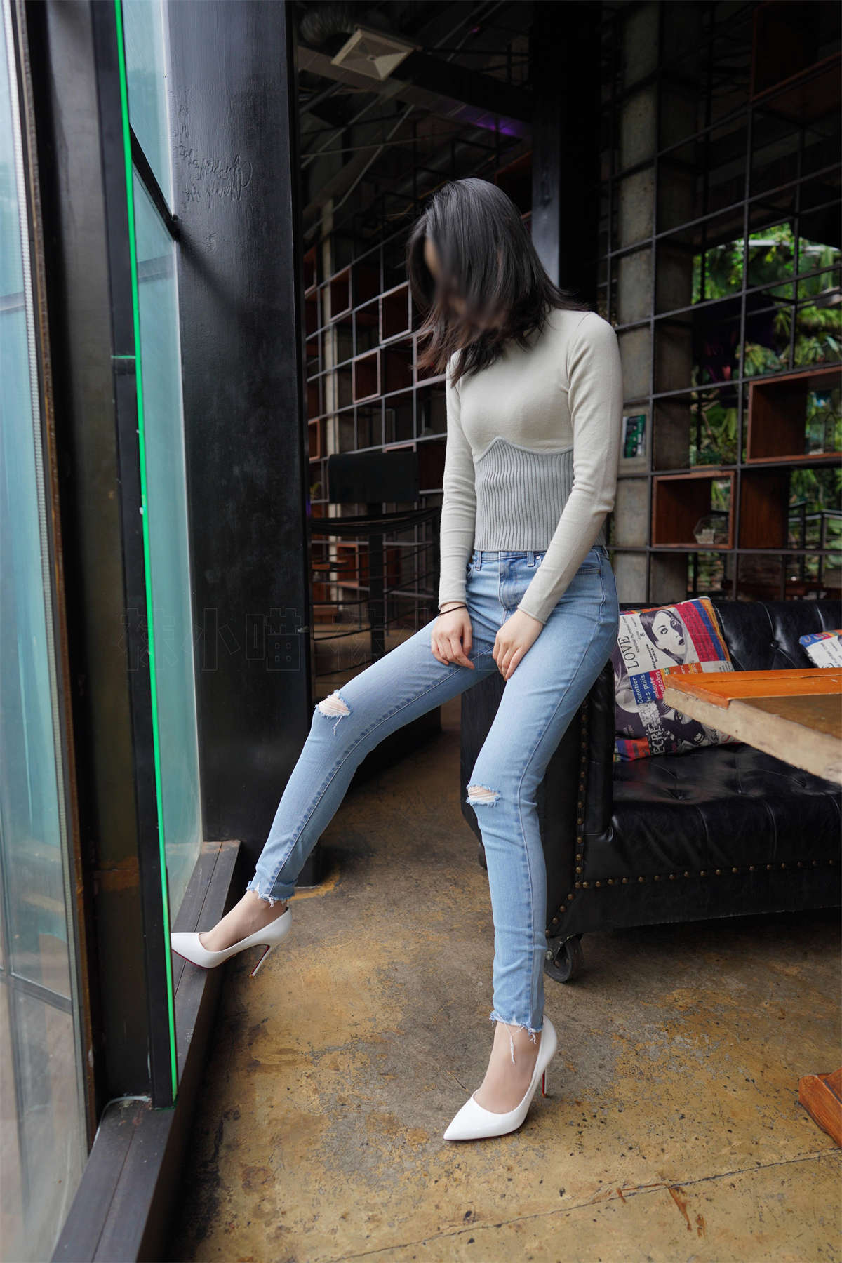 图片[2]-kittyWawa袜小喵 KT279 牛仔裤-日更街拍