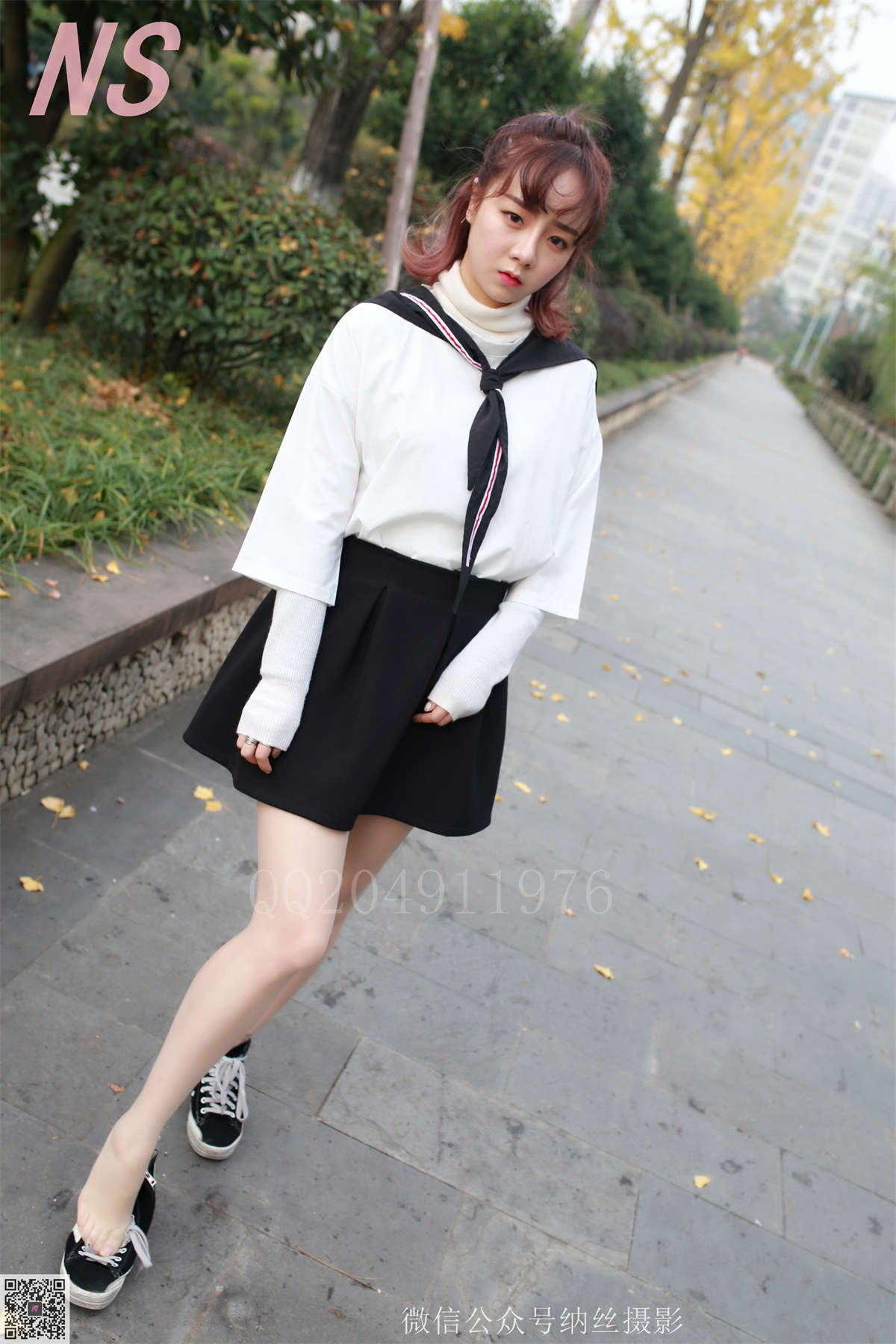 图片[2]-纳丝摄影No.100 然然-日更街拍