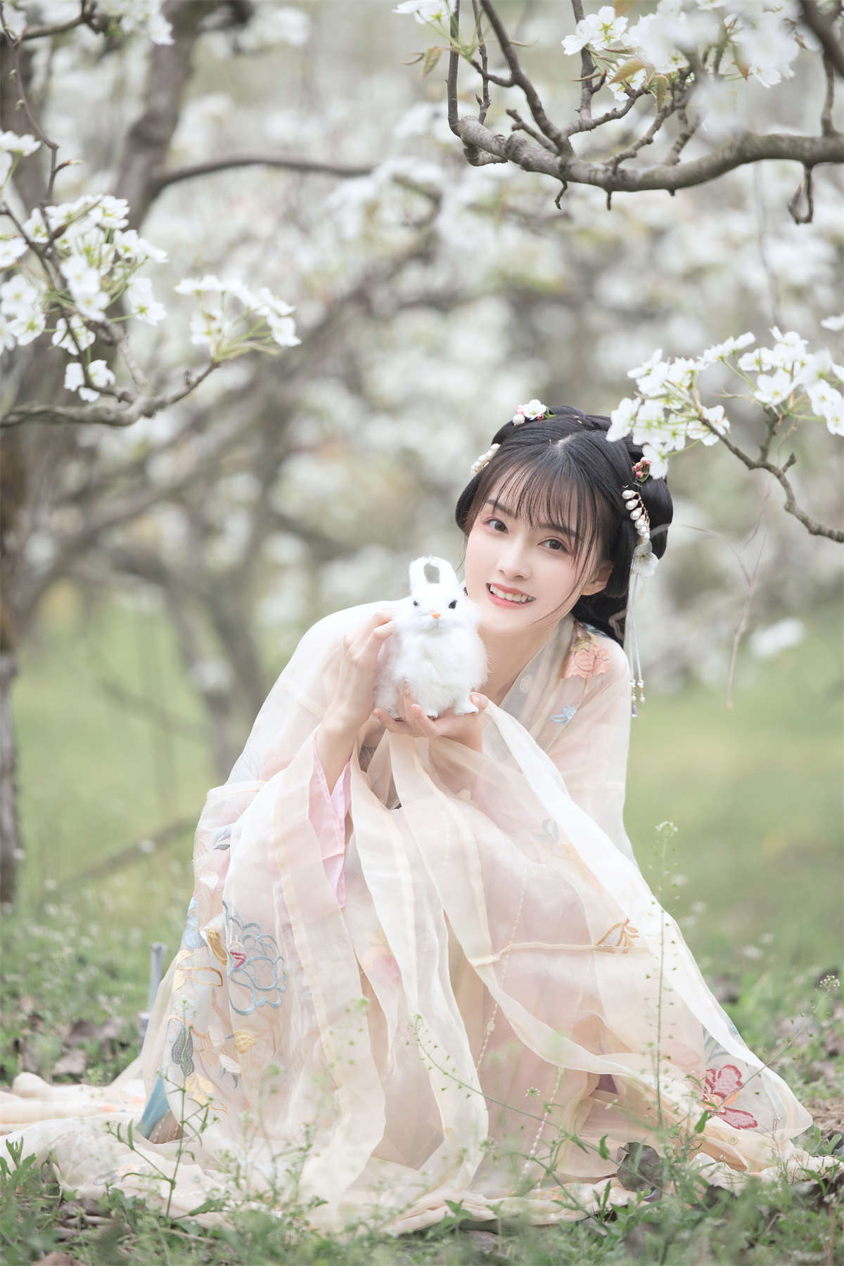YITUYU艺图语 2022.03.29 梨花 一一-日更街拍
